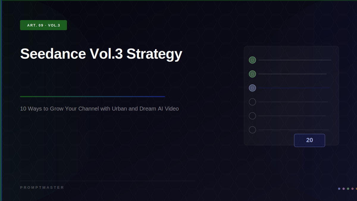 10 Ways to Grow Your Channel with Urban and Dream AI Video Using Seedance 2.0
