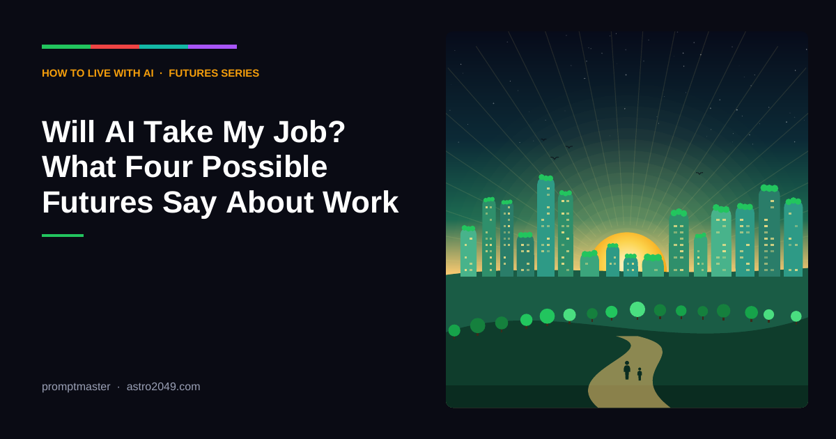 Will AI Take My Job? What Four Possible Futures Say About Work
