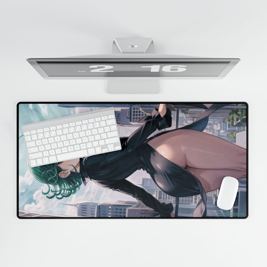 ONE-PUNCH MAN: Tatsumaki - Stylish Desk Mats for Home Office, Gaming Accessories, Computer Desk Decor, Anime Inspired, Unique Desk Gifts