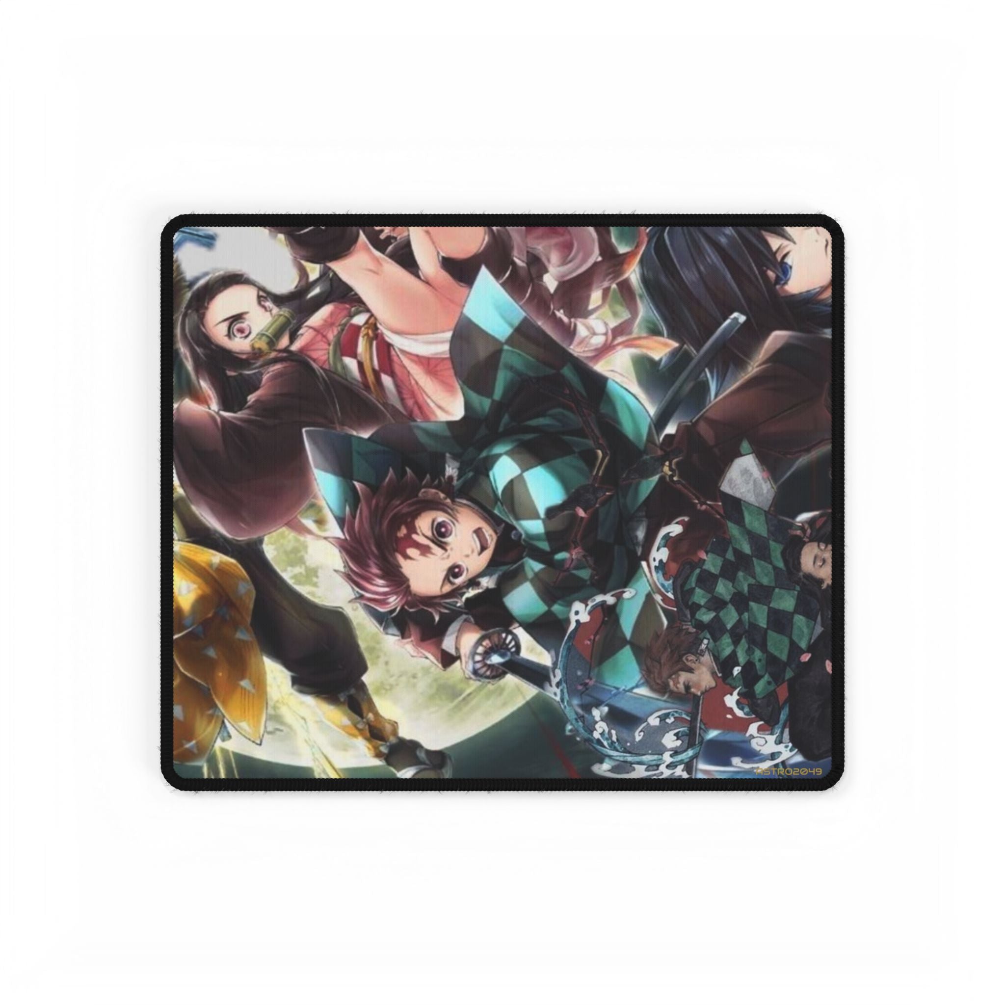 DEMON SLAYER - Kimetsu no yaiba - Vibrant Gaming Desk Mat for Cosplay Fans, Desk Accessories, Office Decor, Gamer Gifts, Anime Merchandise