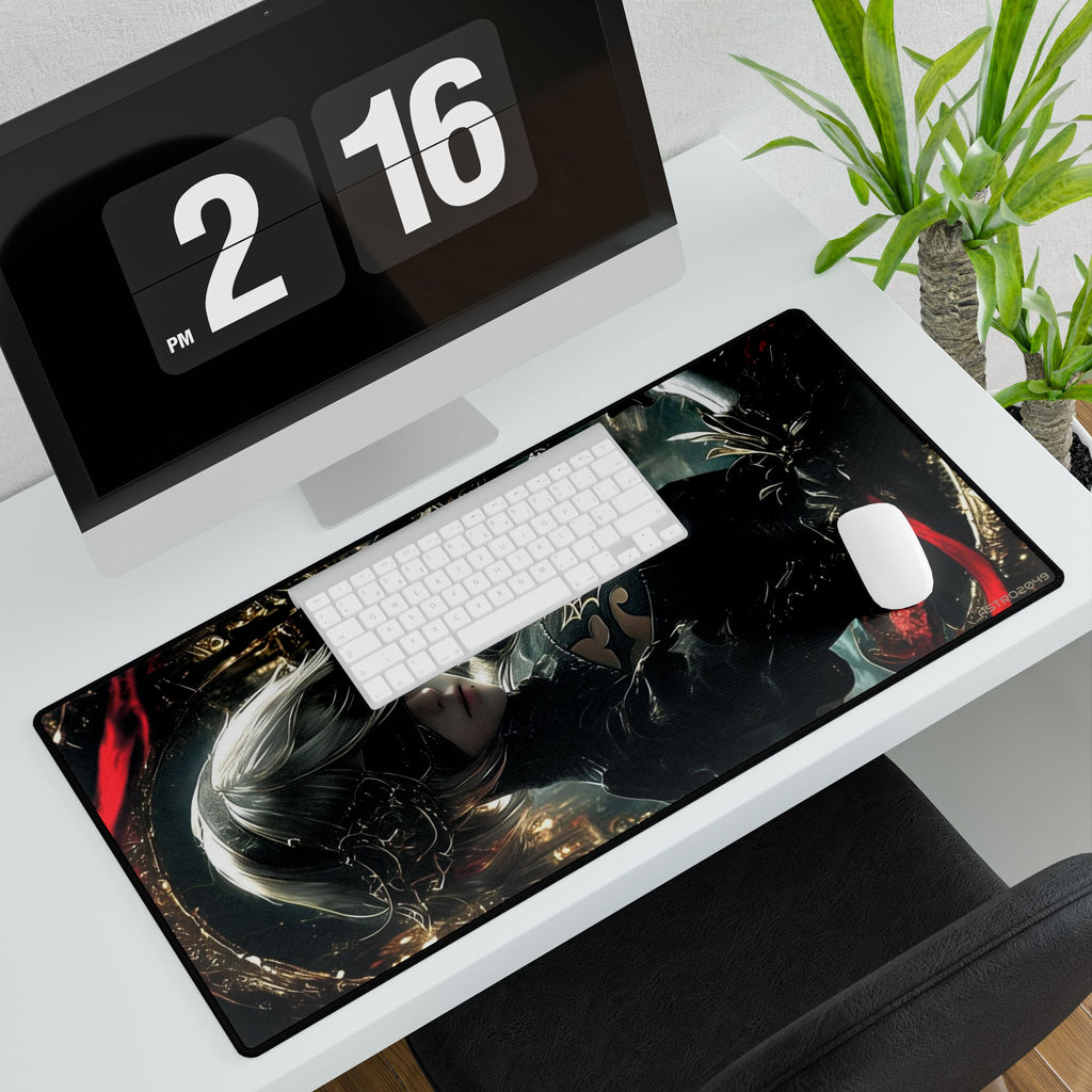 Nier: Automata - 2B - Stylish Gaming Desk Mat, Custom Desk Pad, Art Mouse Pad, Office Decor, Computer Accessory, Gamer Gift
