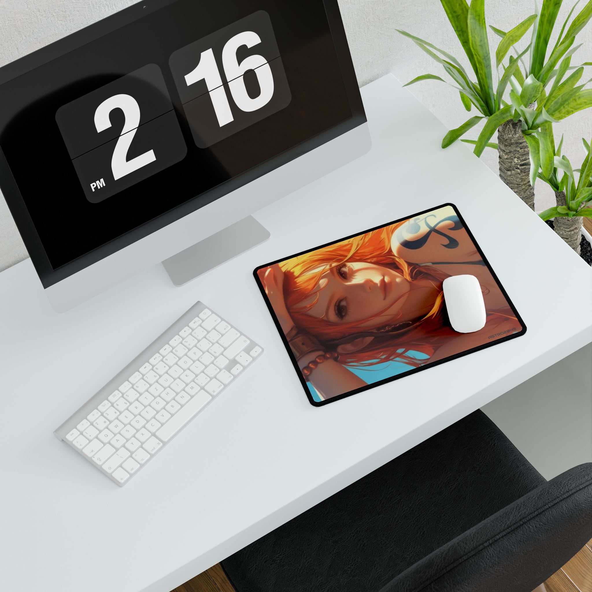ONE PIECE - NAMI - Stylish Desk Mat for Creativity and Comfort, Personalized Office Decor, Perfect for Gamers & Students, Desk Accessories