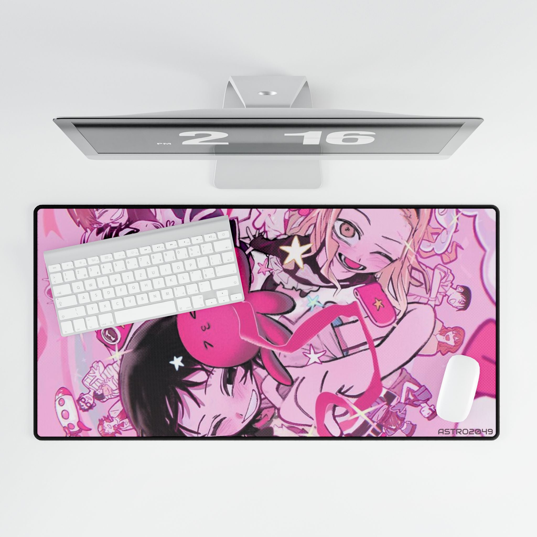 TAKOPIS ORIGINAL SIN - Chic Gamer Desk Mats, Cute Desk Accessories, Aesthetic Office Decor, Unique Gift for Students, Desk Protector