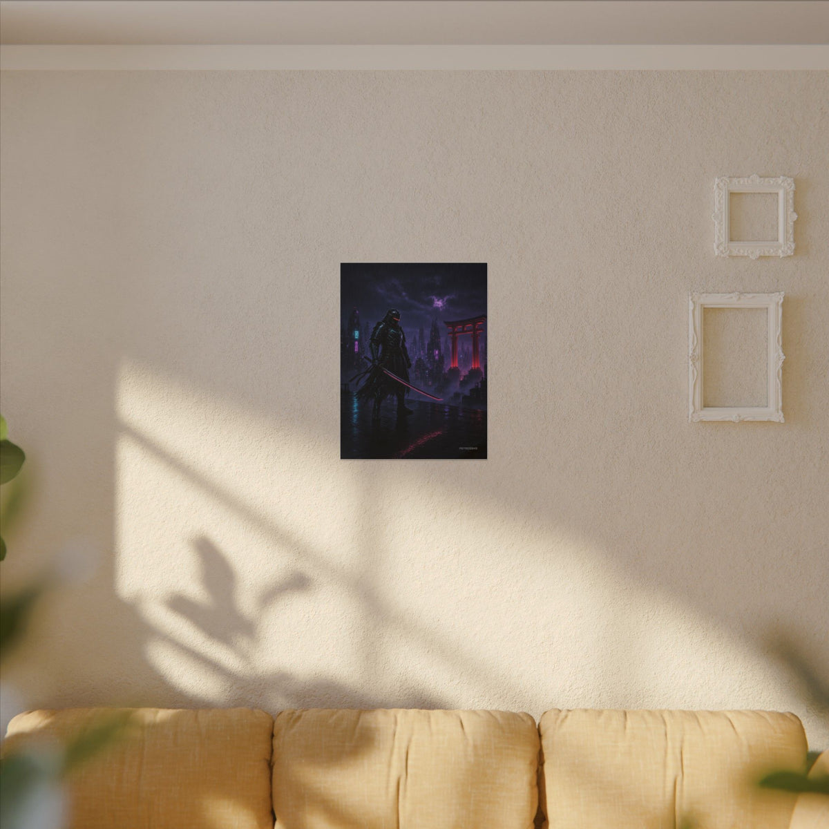 Crimson Gate Ronin canvas print by ASTRO2049, view 4 of 8