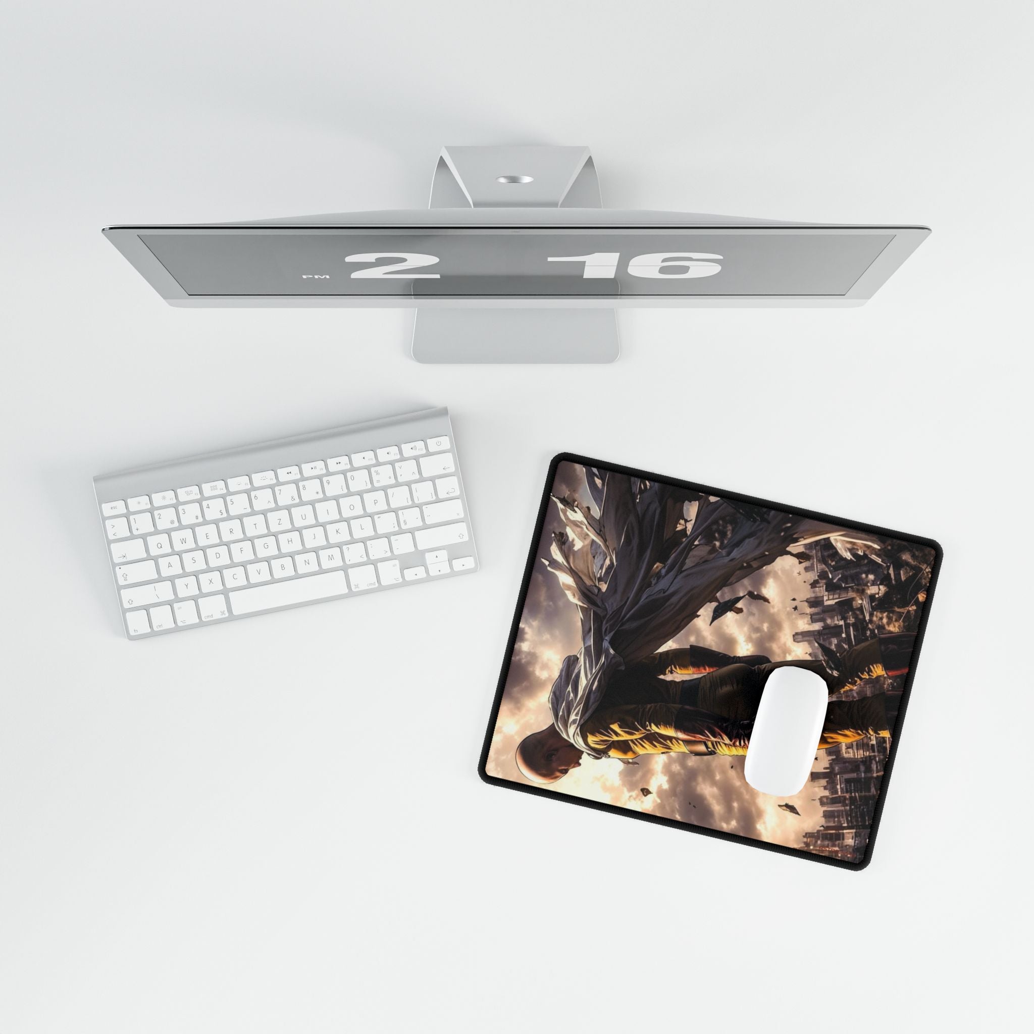 ONE-PUNCH MAN: Saitama - Stylish Desk Mats for Home or Office, Gaming, Workstation Decor, Unique Gift, Desk Accessories