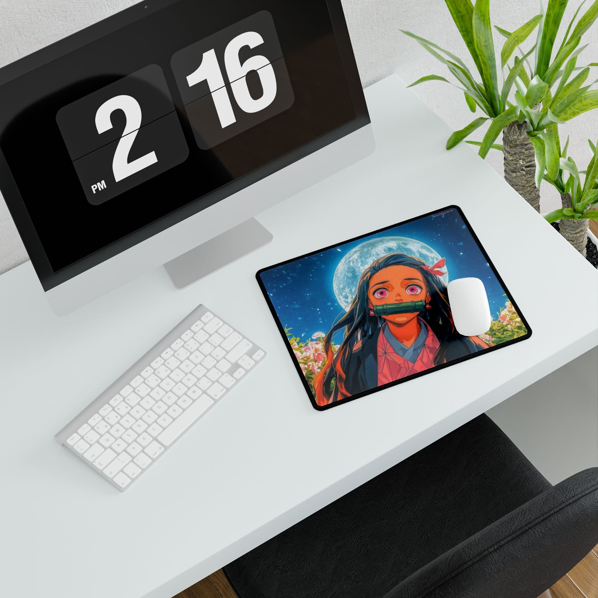 DEMON SLAYER - Kimetsu no yaiba - Anime-Inspired Desk Mats for Gamers and Creatives, Custom Mouse Pad, Home Office Decor