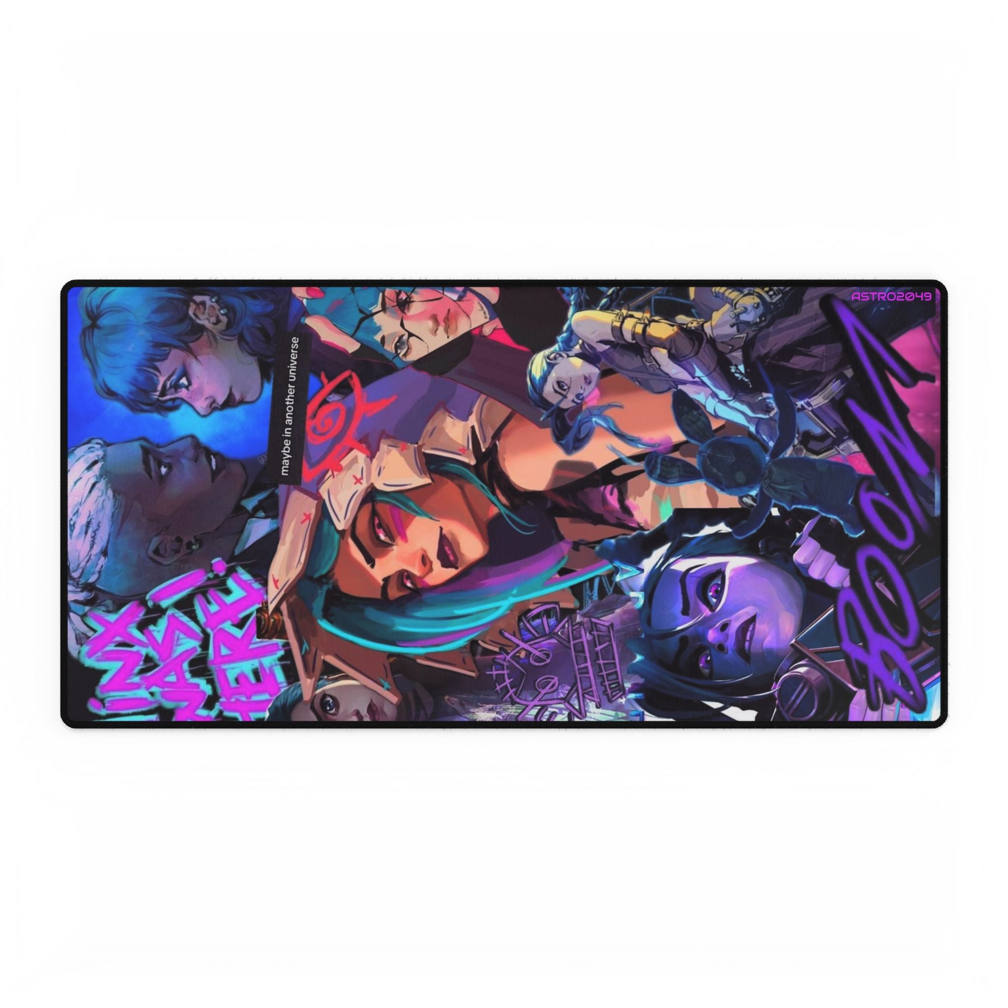 Vibrant Gaming Desk Mat, Colorful Mouse Pad for Gamers, Stylish Home Office Accessory, Unique Desk Decor, Perfect Gift for Gamer