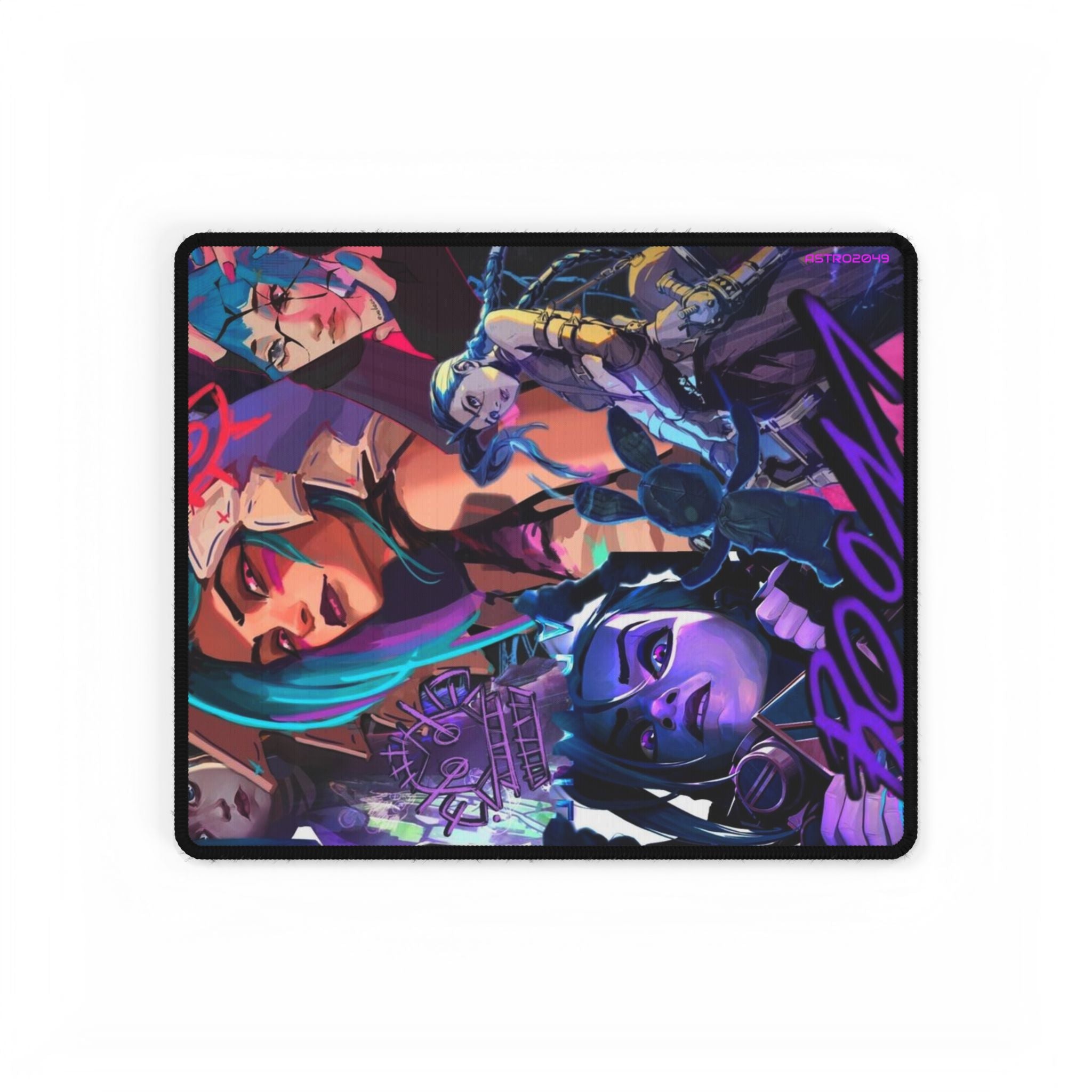 Vibrant Gaming Desk Mat, Colorful Mouse Pad for Gamers, Stylish Home Office Accessory, Unique Desk Decor, Perfect Gift for Gamer