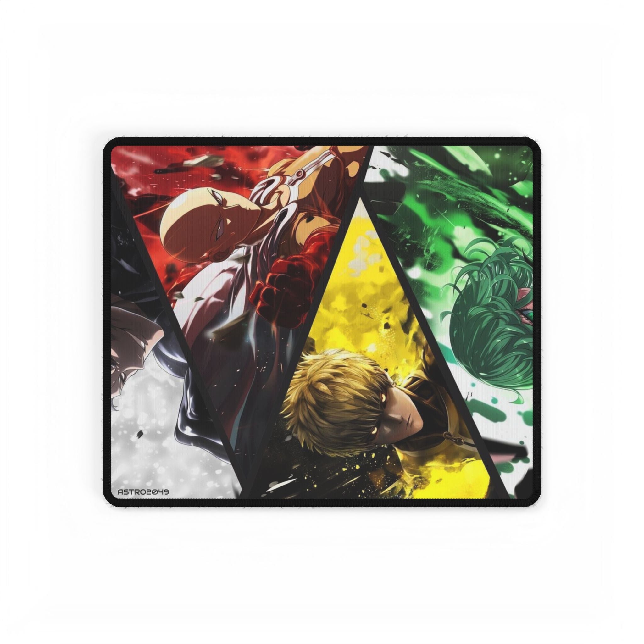 ONE-PUNCH MAN: Saitama / Genos - Colorful Anime Desk Mats for Gamers, Gaming Setup, Office Decor, Desk Accessories, Perfect Gift for Otaku