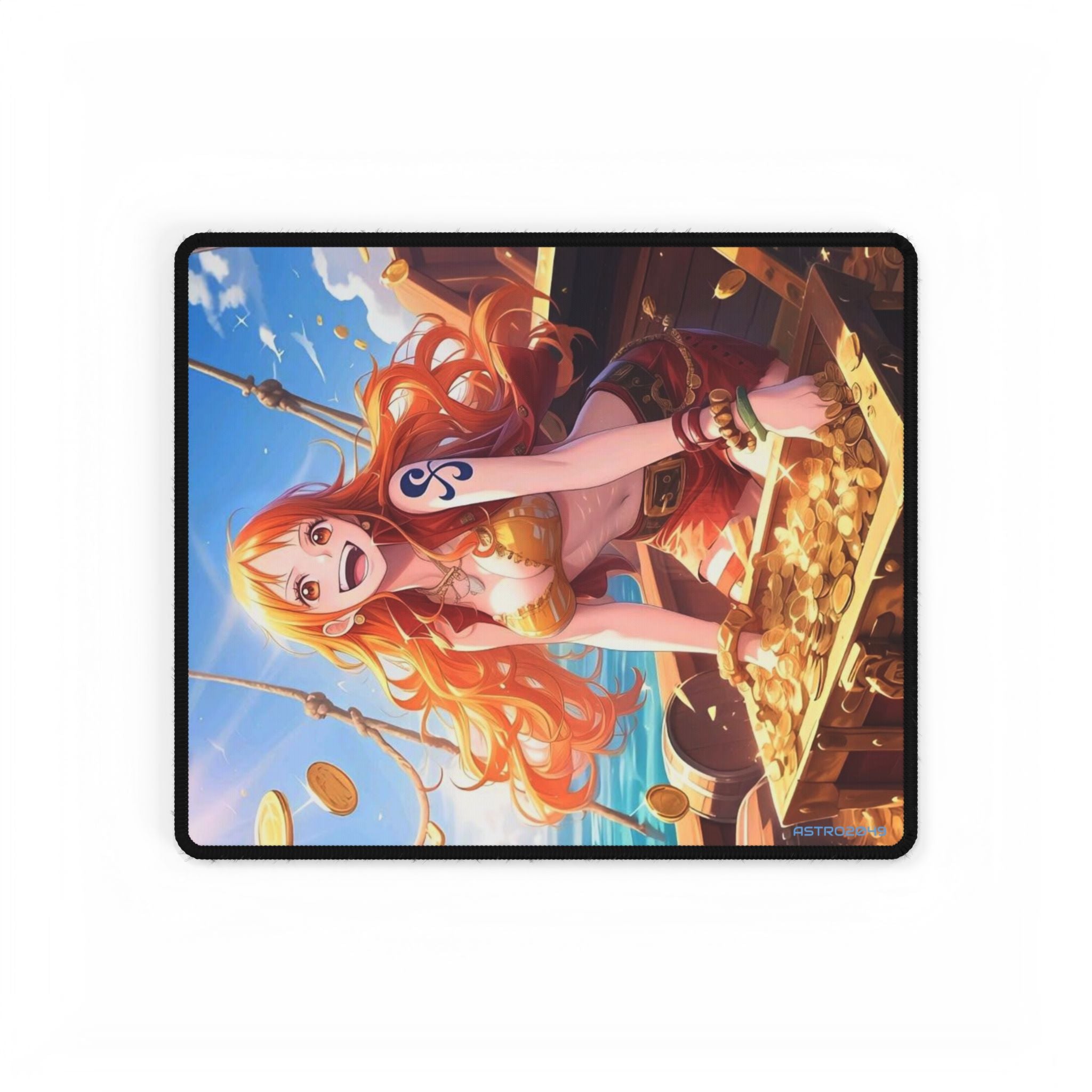 ONE PIECE - NAMI - Vibrant Anime Desk Mat - Perfect for Gamers & Creatives, Office Decor, Anime Lovers, Gift for Birthdays
