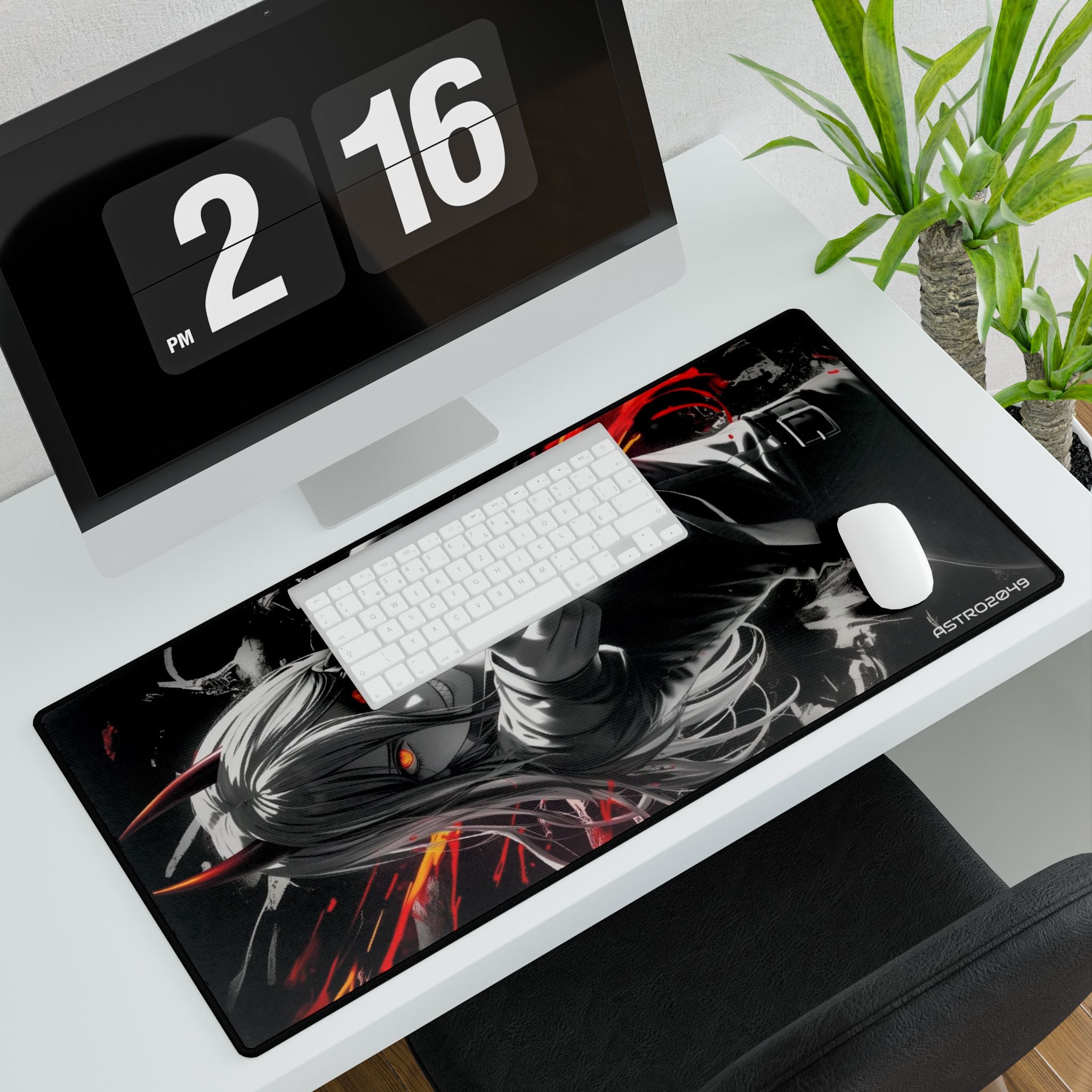 CHAINSAW MAN - Chic Anime Desk Mat - Gaming, Office Decor, Workstation Accessory, Stylish Mouse Pad, Table Protector for Any Setup