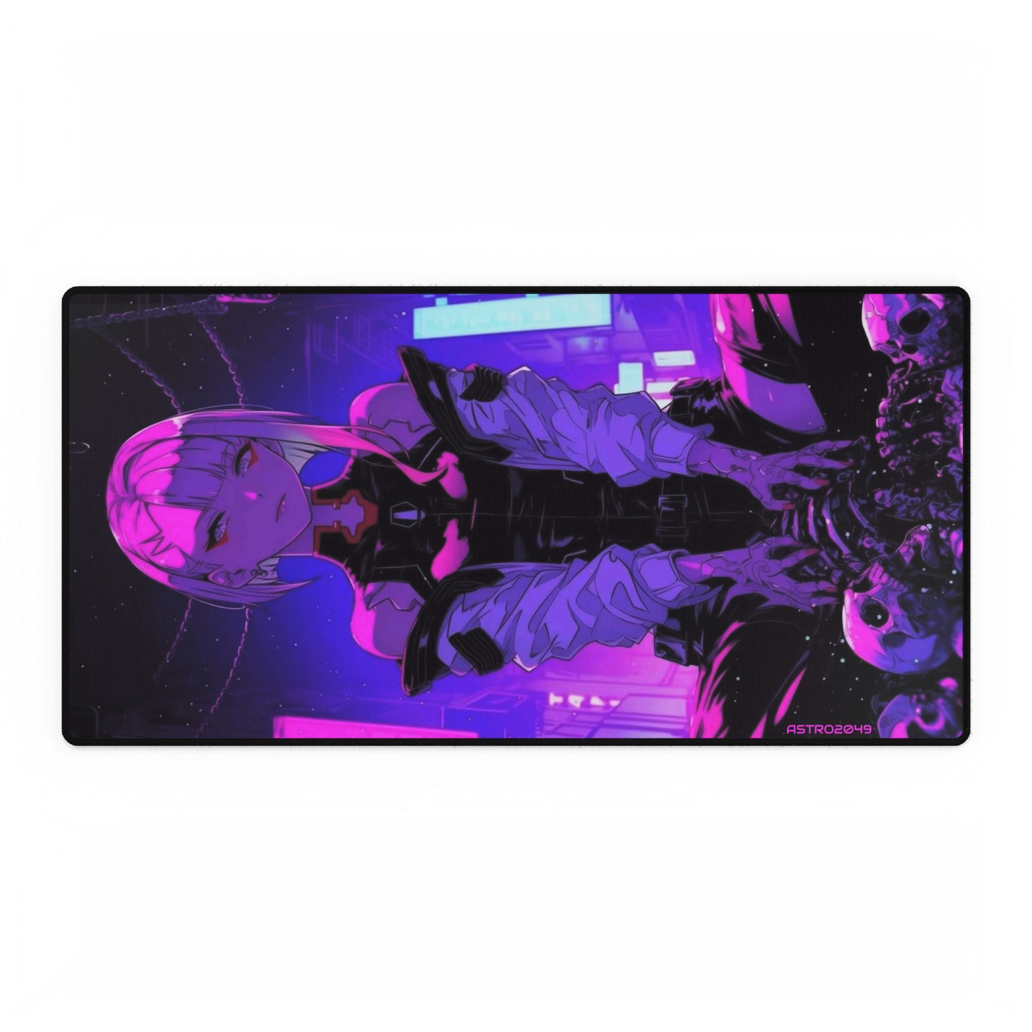 CYBERPUNK: Edgerunners 2077 - Gaming Desk Mat, Custom Mouse Pad for Gamers, Unique Gift for Students, Vibrant Desk Accessories