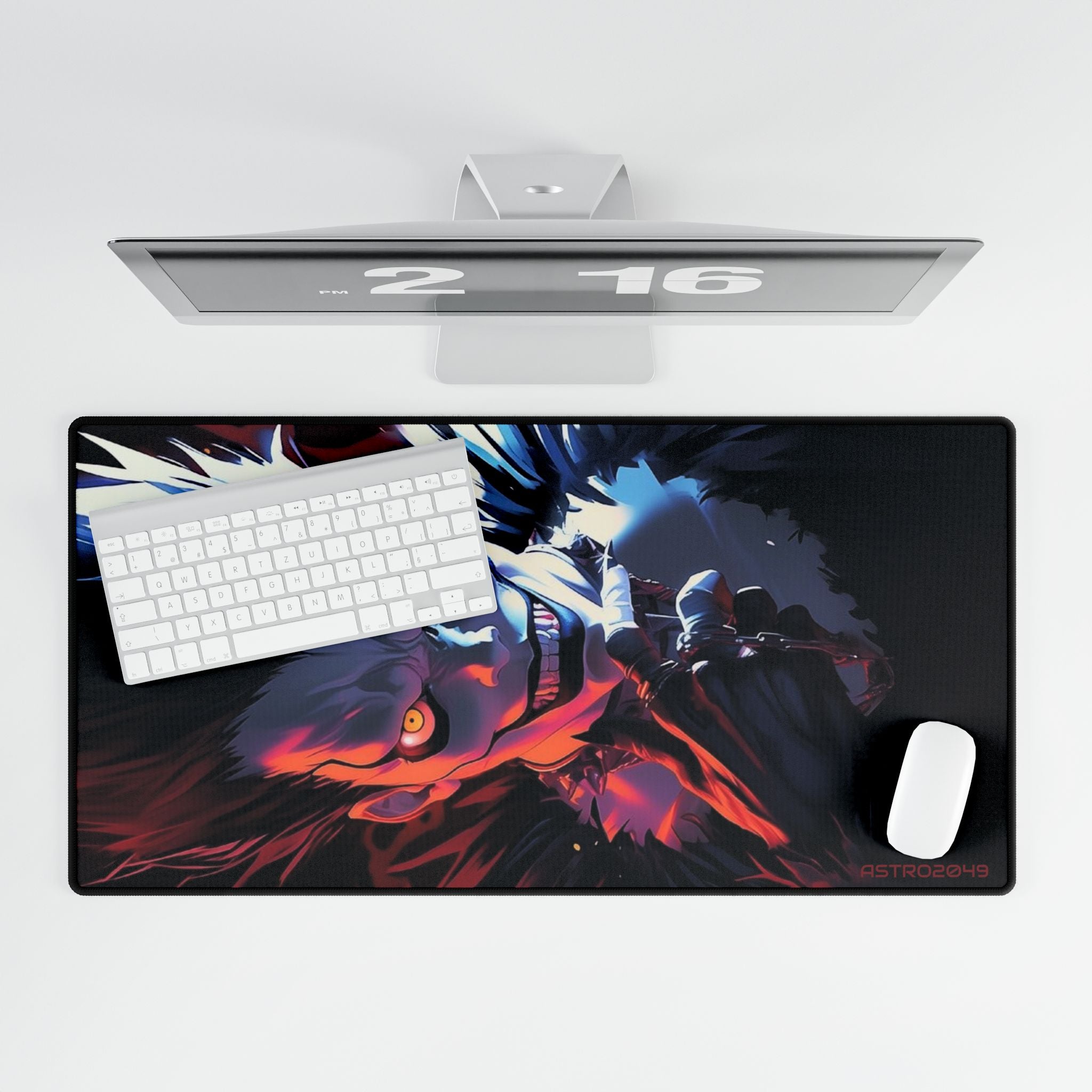 DEATH NOTE - RYUK - Vibrant Anime Desk Mat for Gamers, Colorful Mouse Pad, Desk Accessories, Gaming Setup, Unique Gift Idea