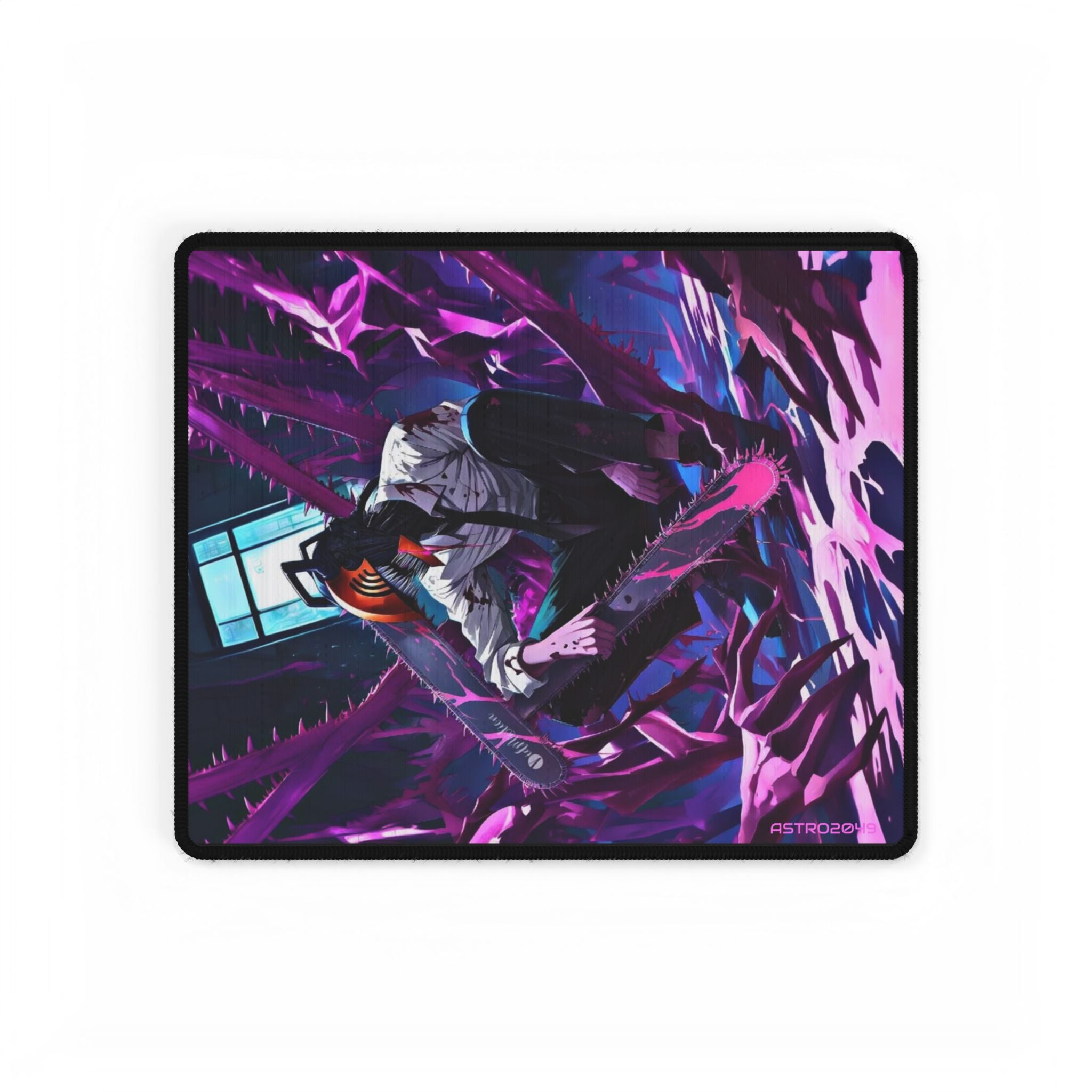 CHAINSAW MAN - Vibrant Anime Desk Mat | Custom Gaming Mouse Pad, Desk Accessory, Unique Gift for Students, Home Office Decor