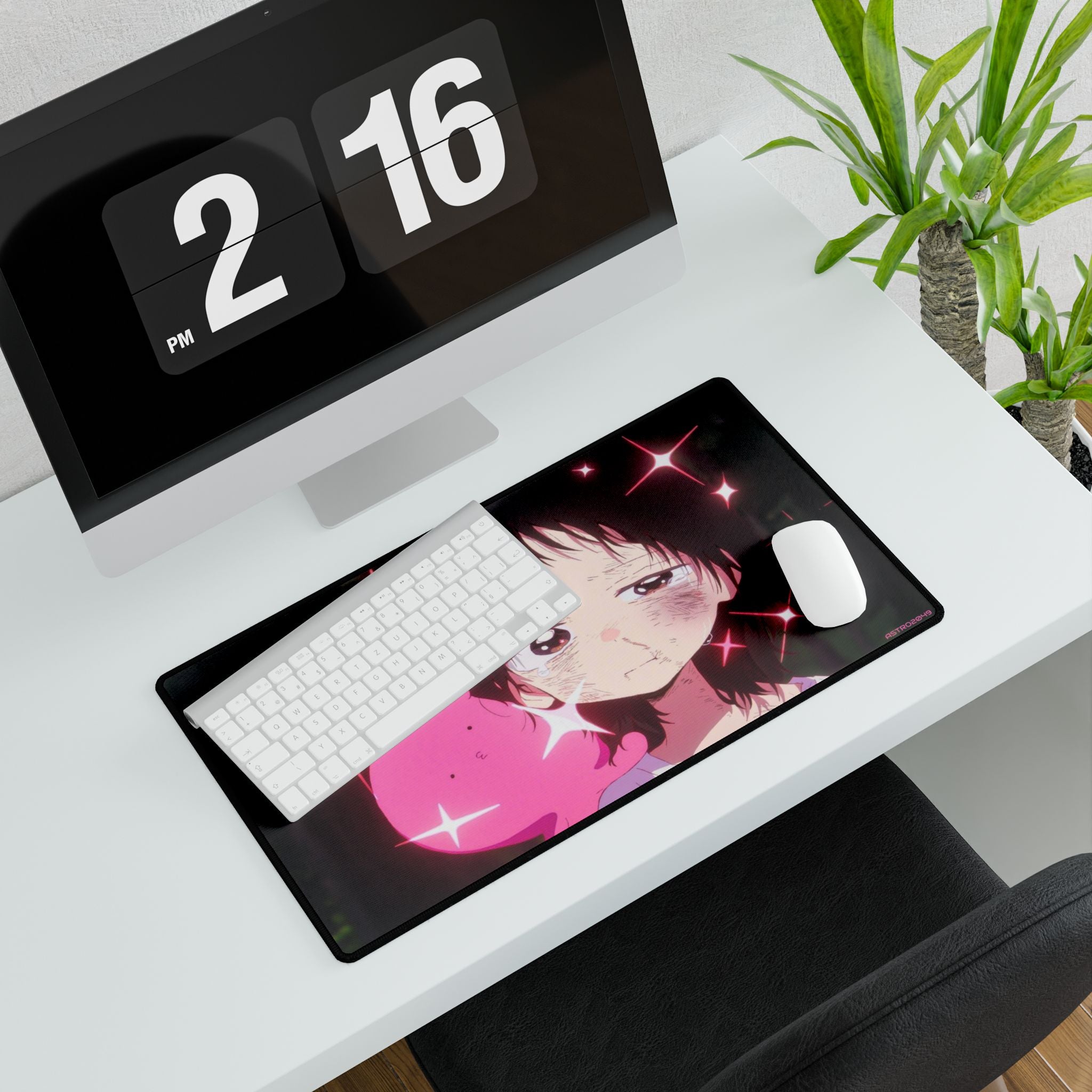TAKOPIS ORIGINAL SIN - Charming Anime Desk Mat, Cute Desk Accessories, Office Decor, Gaming Mouse Pad, Gifts for Students