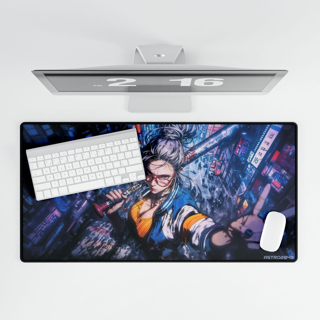 DANDADAN: Seiko Ayase - Anime-Inspired Desk Mat for Gamers and Creatives, Gaming Mouse Pad, Office Desk Decor, Geek Gift, Large Mousepad