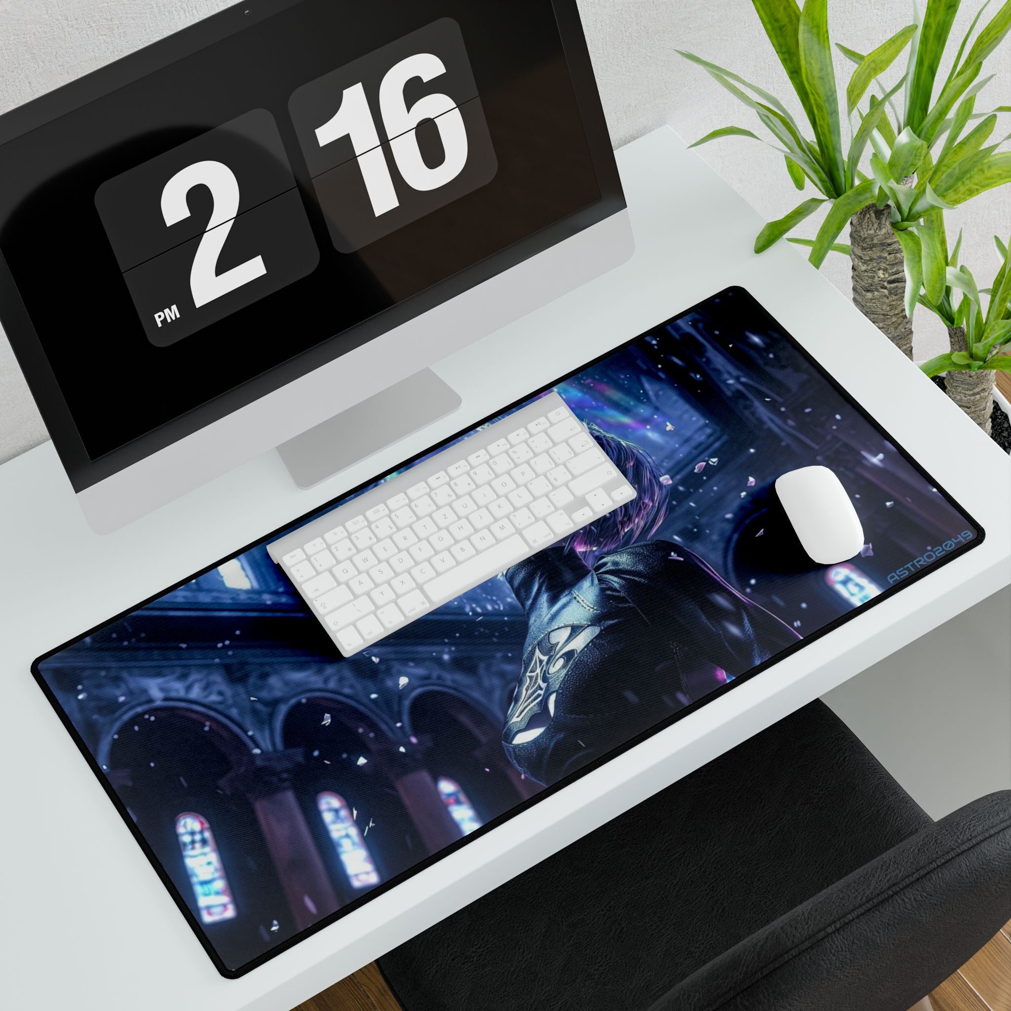 Nier: Automata - 2B - Gothic Fantasy Desk Mat - Mouse Pad for Home Office, Gamer, Office Decor, Unique Gift, Desk Accessories