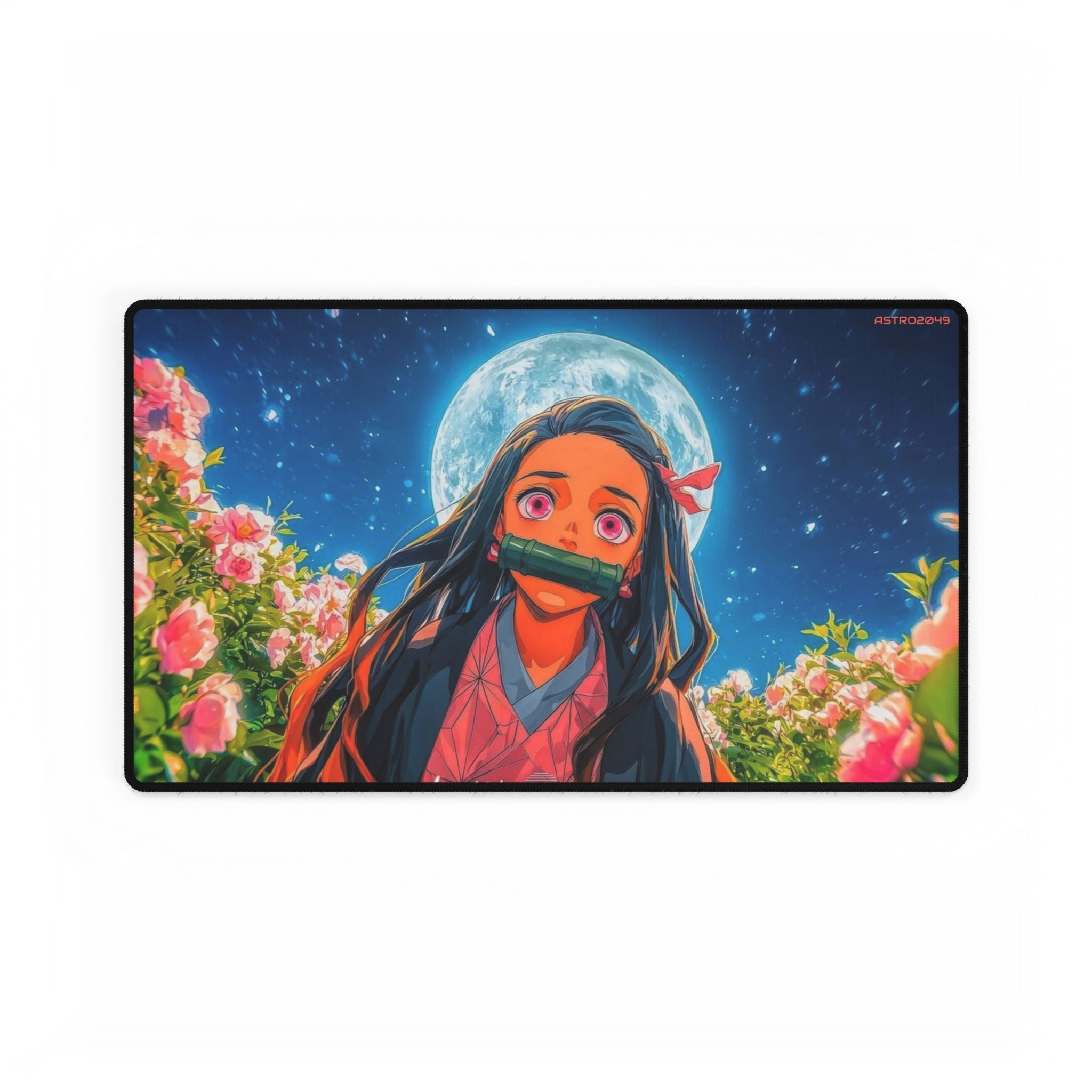 DEMON SLAYER - Kimetsu no yaiba - Anime-Inspired Desk Mats for Gamers and Creatives, Custom Mouse Pad, Home Office Decor