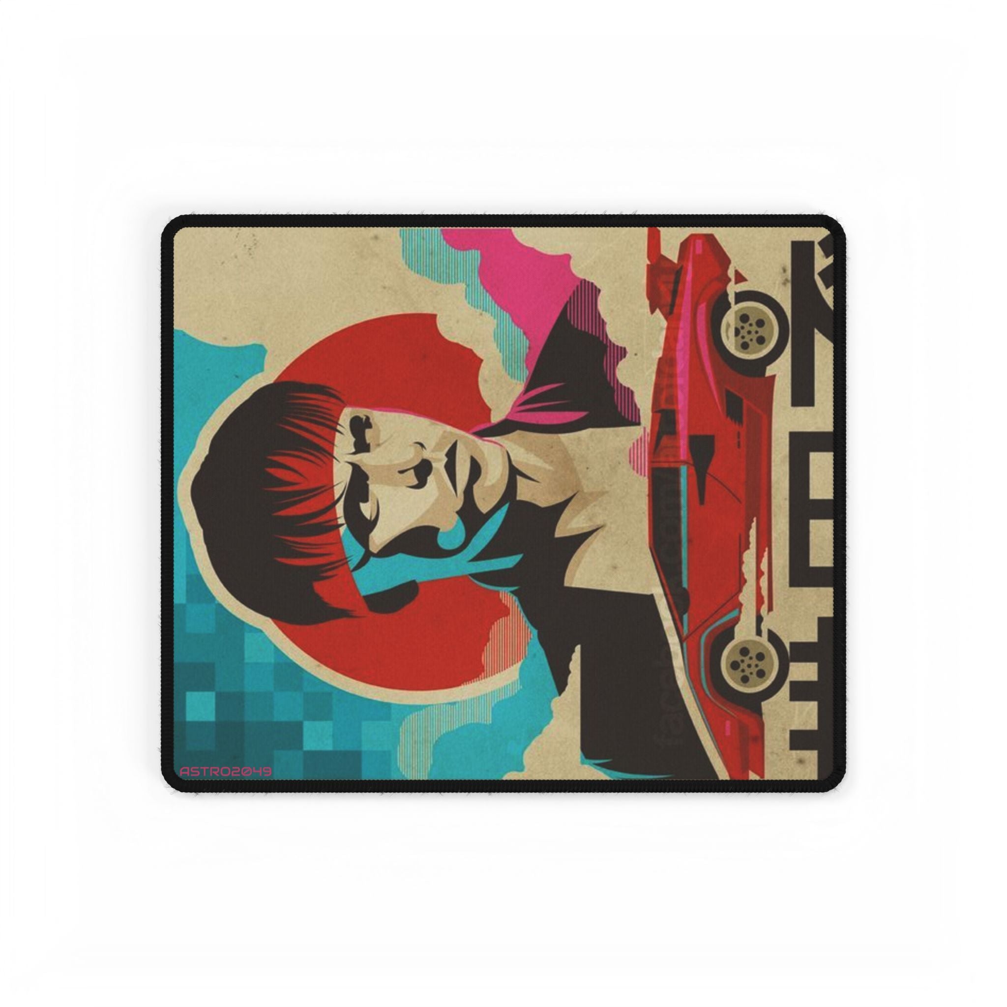 KUNG FURY - Stylish Gaming Desk Mats for Home Office, Anime Themed Desk Accessories, Ergonomic Mouse Pad, Desk Decor, for Gamers