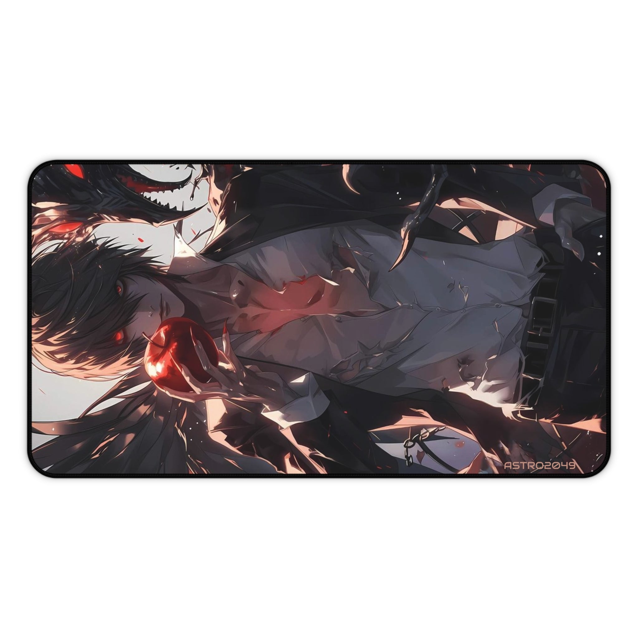DEATH NOTE - Light / Akira - Dark Anime Desk Mat, Gamer Mouse Pad, Office Decor, Gift for Anime Fans, Kawaii Desk Accessories