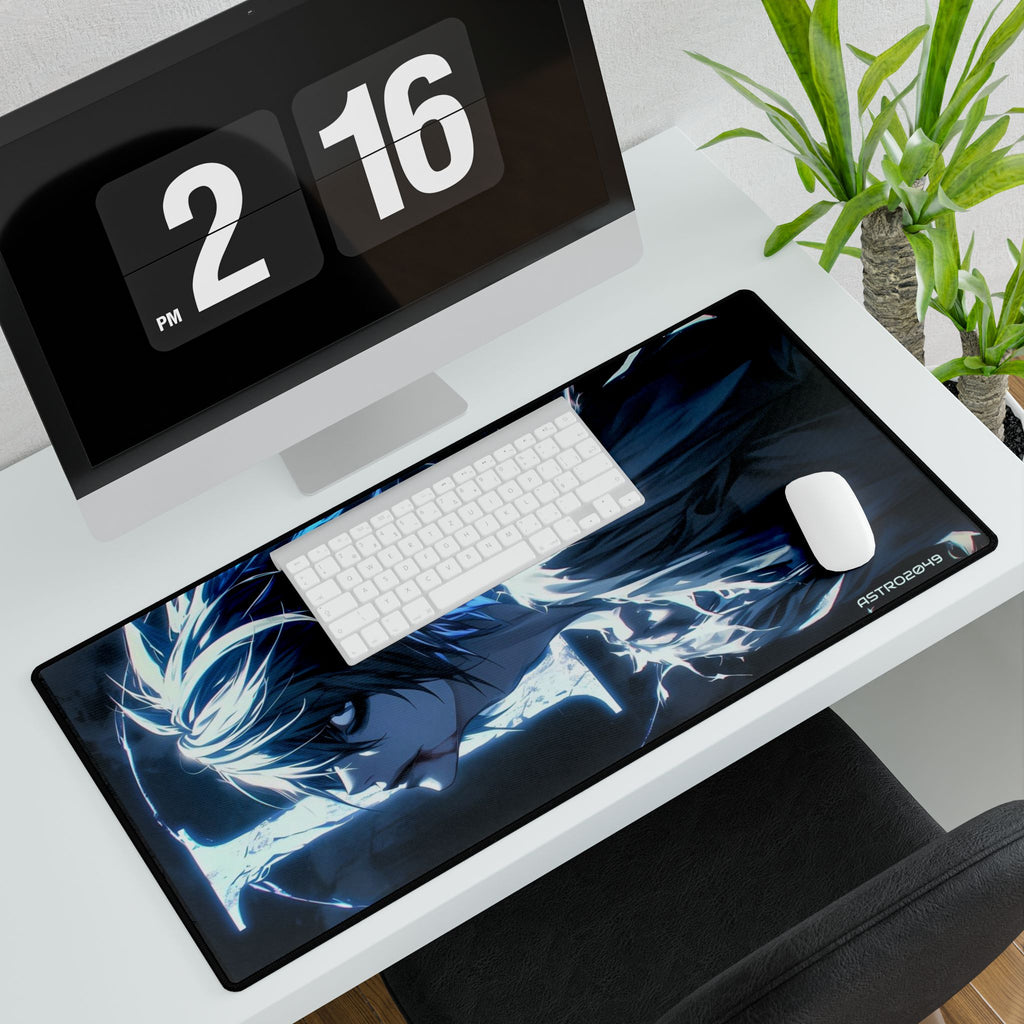 DEATH NOTE - ELLE - Inspired Desk Mats for Gamers & Creatives, Gaming Setup, Office Decor, Geek Gifts, Anime Aesthetic