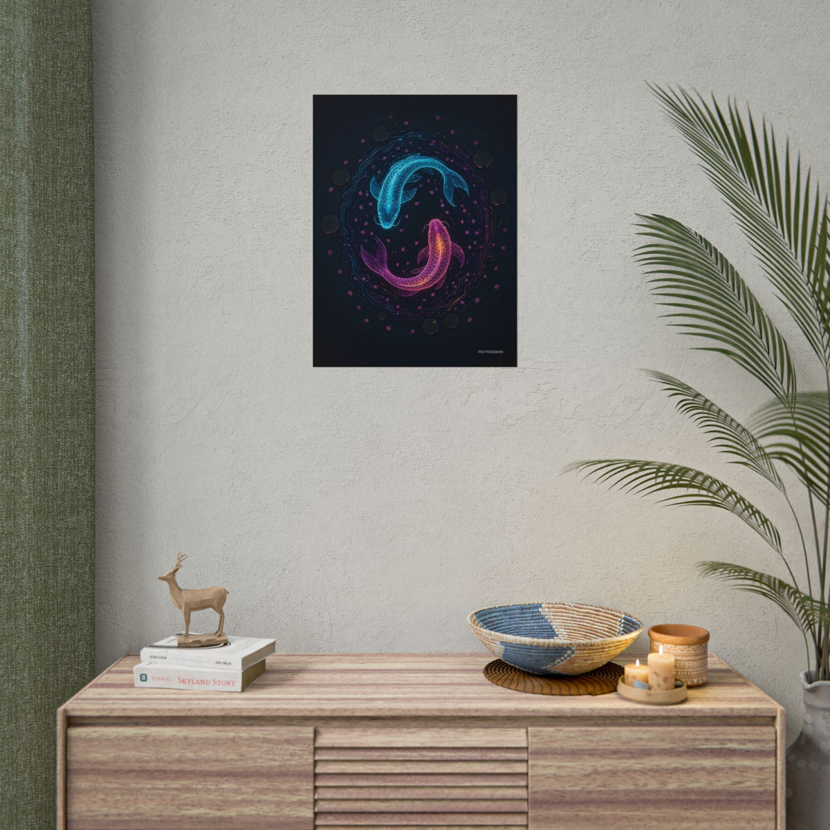 Circuit Koi matte poster by ASTRO2049, view 8 of 8