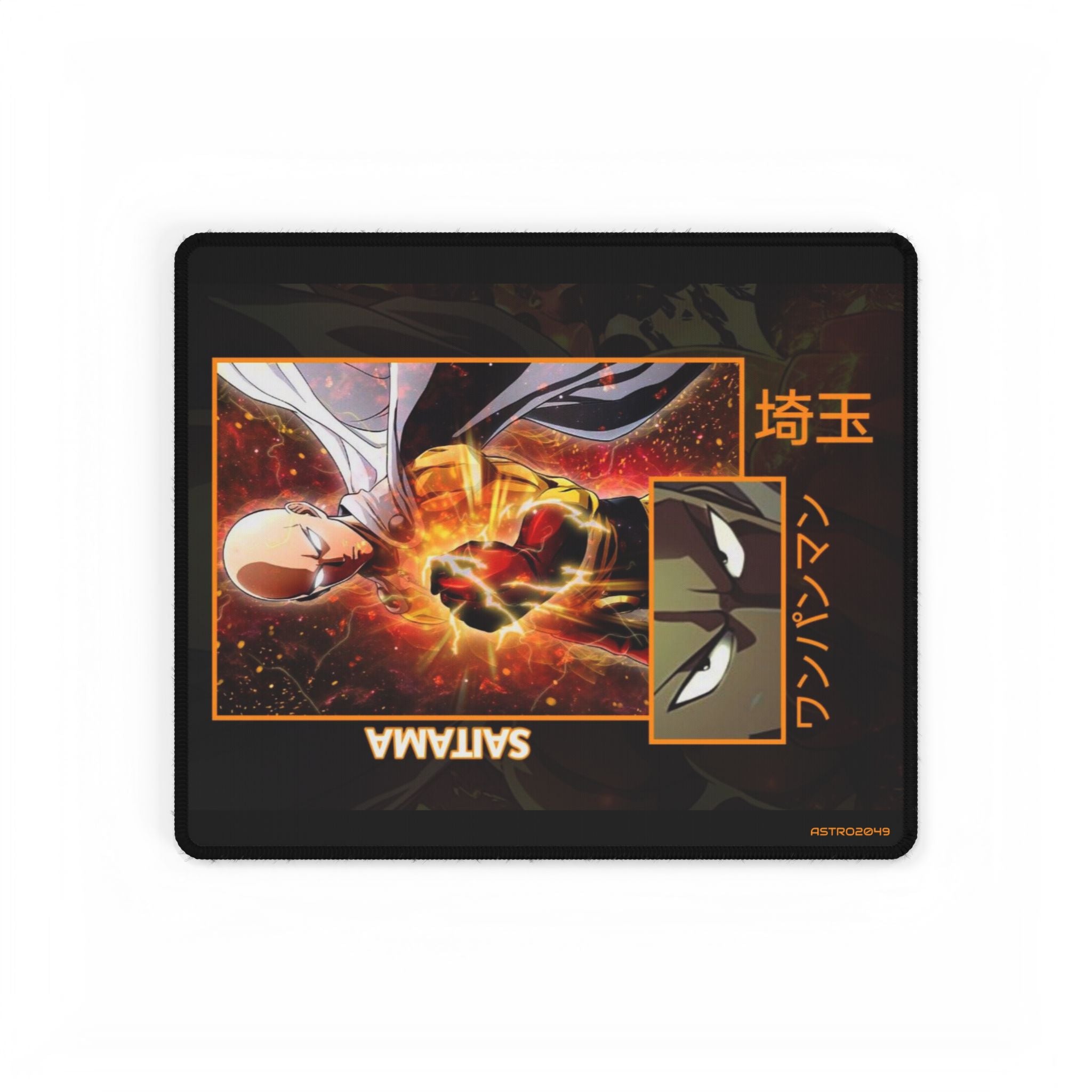 ONE-PUNCH MAN: Saitama - Gaming Desk Mat with Epic Design, Mouse Pad for Gamers, Cool Desk Accessories, Office Supplies, Mousepad