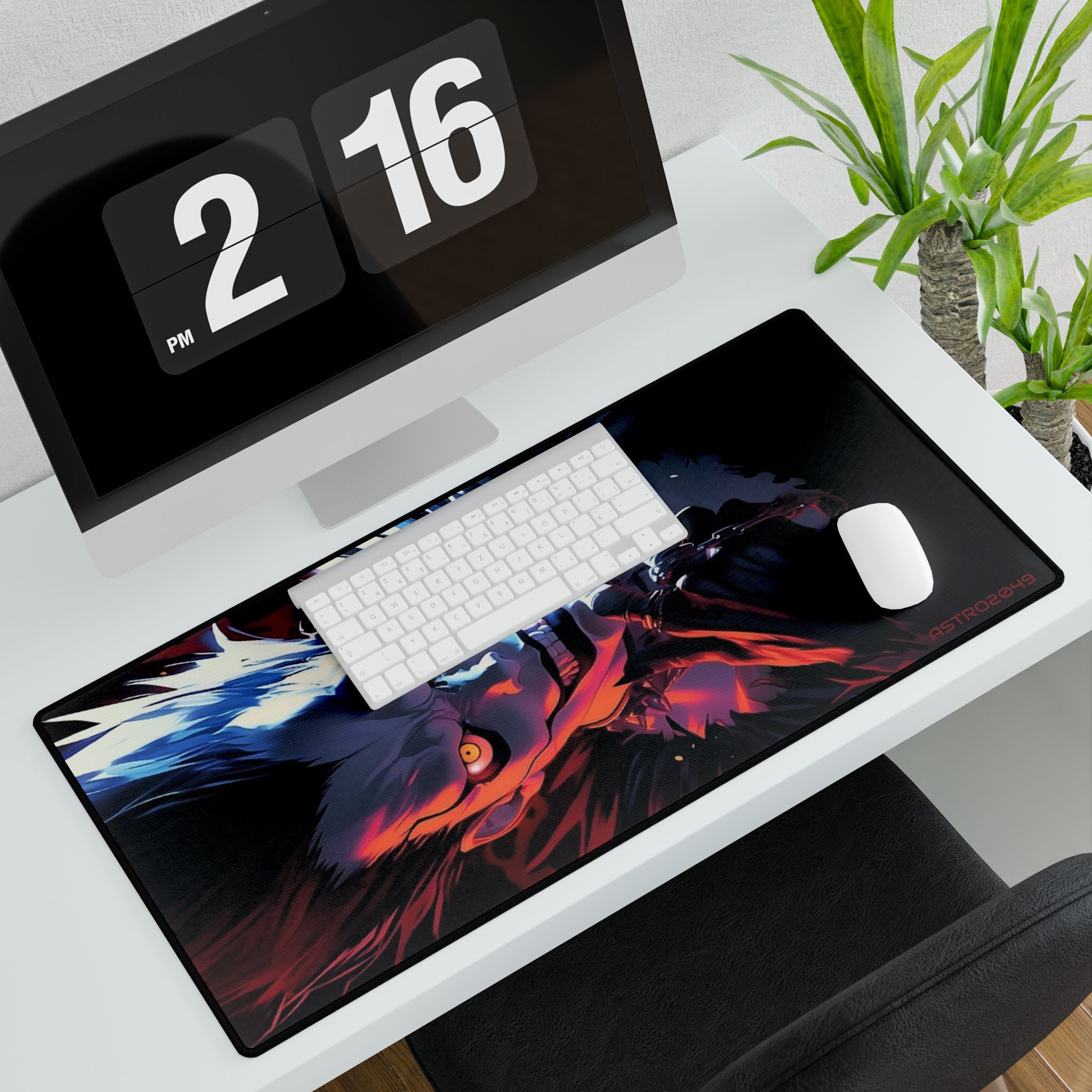 DEATH NOTE - RYUK - Vibrant Anime Desk Mat for Gamers, Colorful Mouse Pad, Desk Accessories, Gaming Setup, Unique Gift Idea