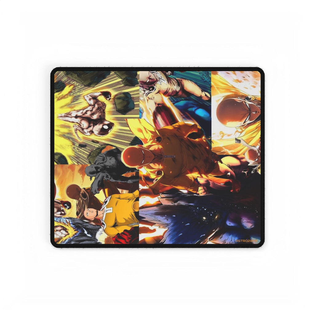 ONE-PUNCH MAN: Saitama - Vibrant Desk Mat for Gamers | Customizable Gaming Mouse Pad, Office Desk Accessories, Cool Desk Decor