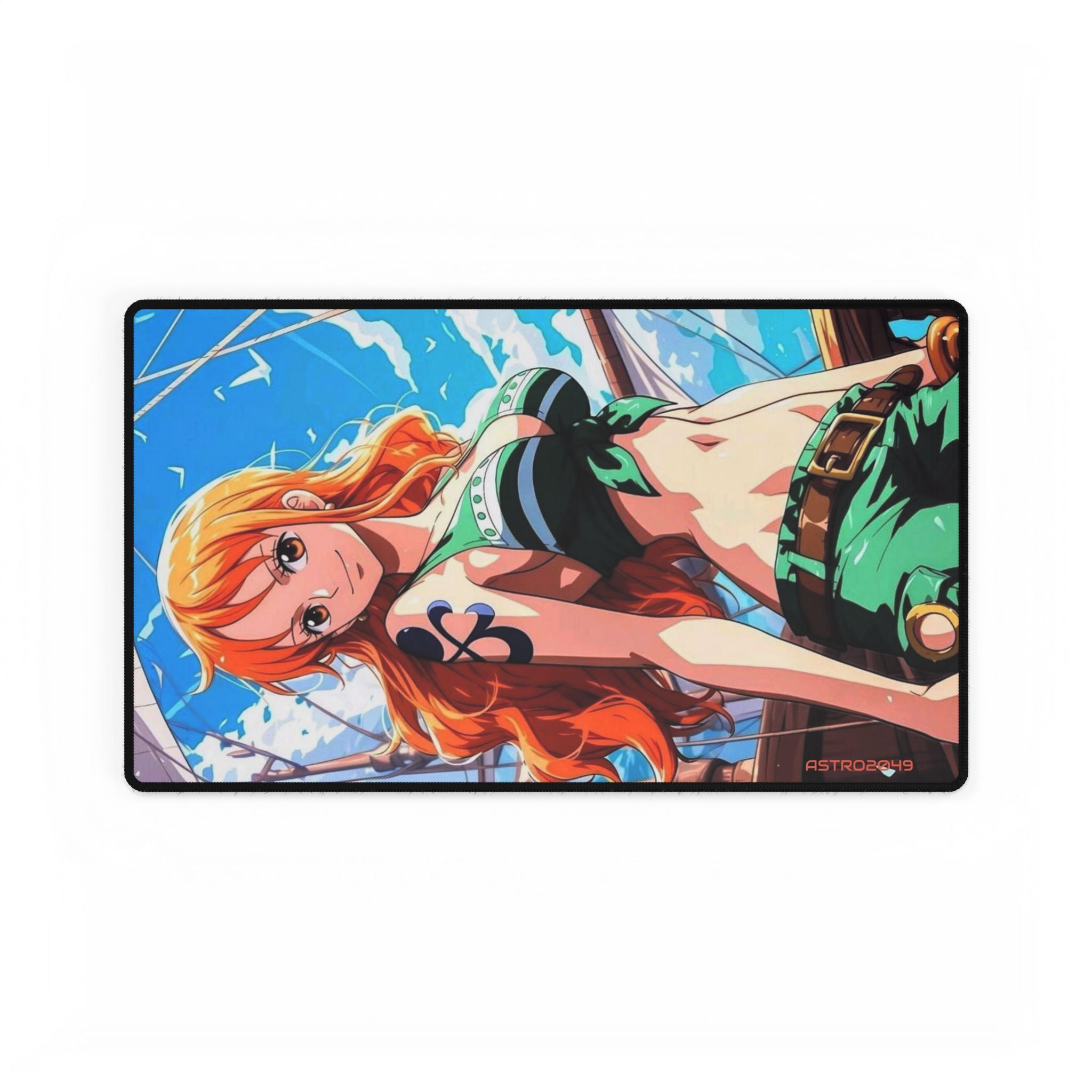 ONE PIECE - NAMI - Vibrant Anime Desk Mat for Gamer Workspaces, Desk Accessories, Office Decor, Gift for Students, Gaming Setup