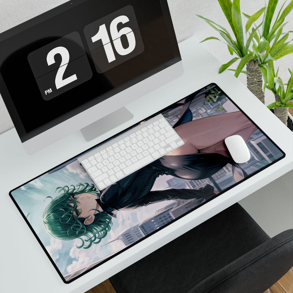 ONE-PUNCH MAN: Tatsumaki - Stylish Desk Mats for Home Office, Gaming Accessories, Computer Desk Decor, Anime Inspired, Unique Desk Gifts