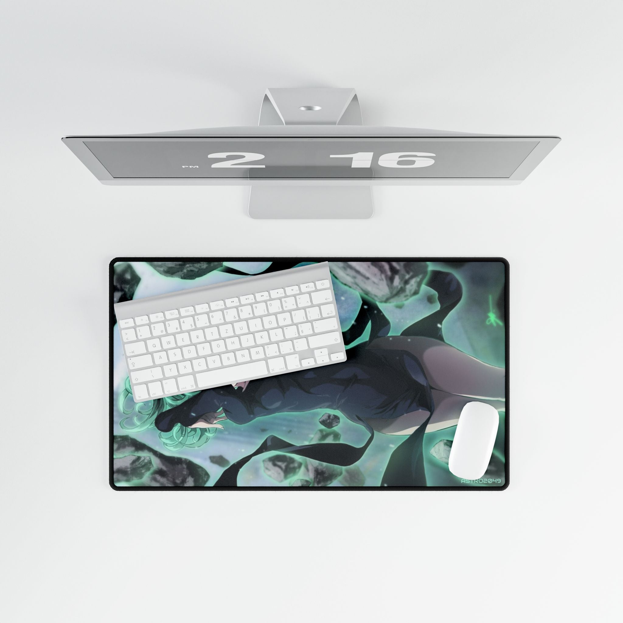 ONE-PUNCH MAN: Tatsumaki - Aesthetic Gaming Desk Mat, Large Mouse Pad for Gamers, Anime Desk Accessories, Creative Workstation Decor