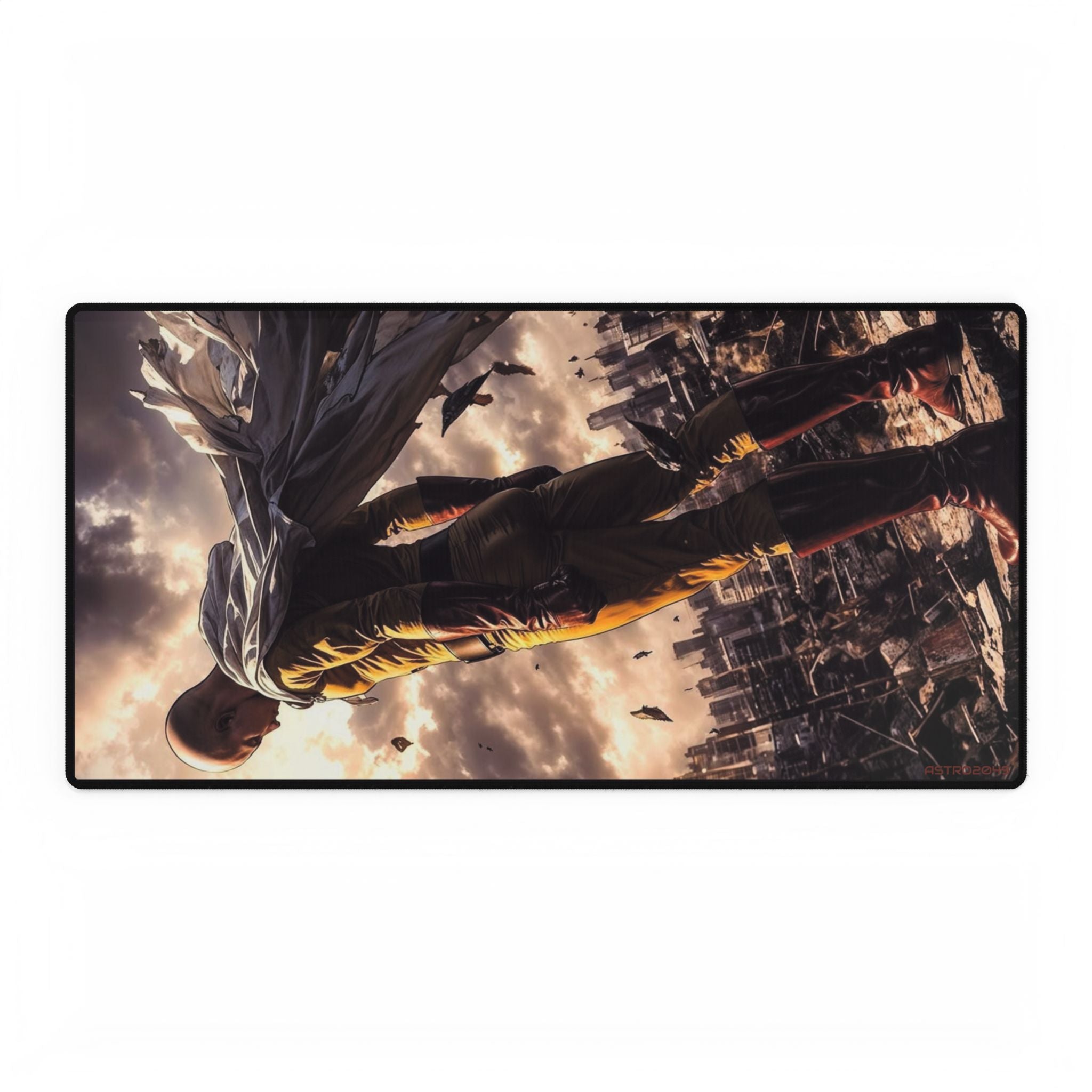 ONE-PUNCH MAN: Saitama - Stylish Desk Mats for Home or Office, Gaming, Workstation Decor, Unique Gift, Desk Accessories