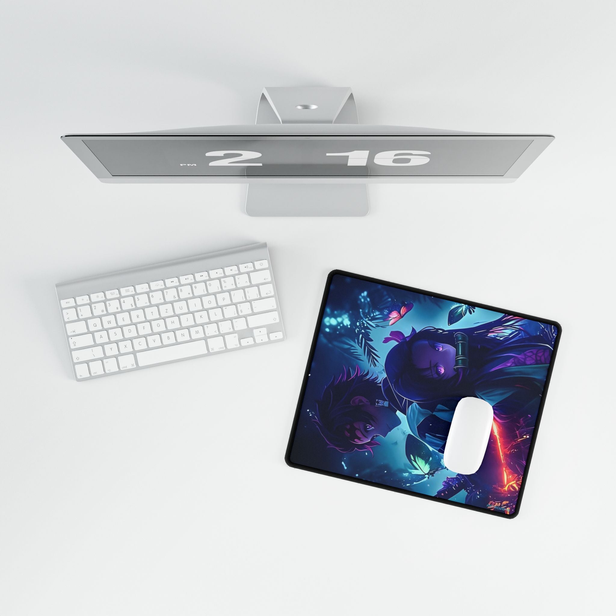 DEMON SLAYER - Kimetsu no yaiba - Vibrant Anime Desk Mat, Gaming Mouse Pad, Office Decor, Unique Gift, Fantasy Desk Accessory