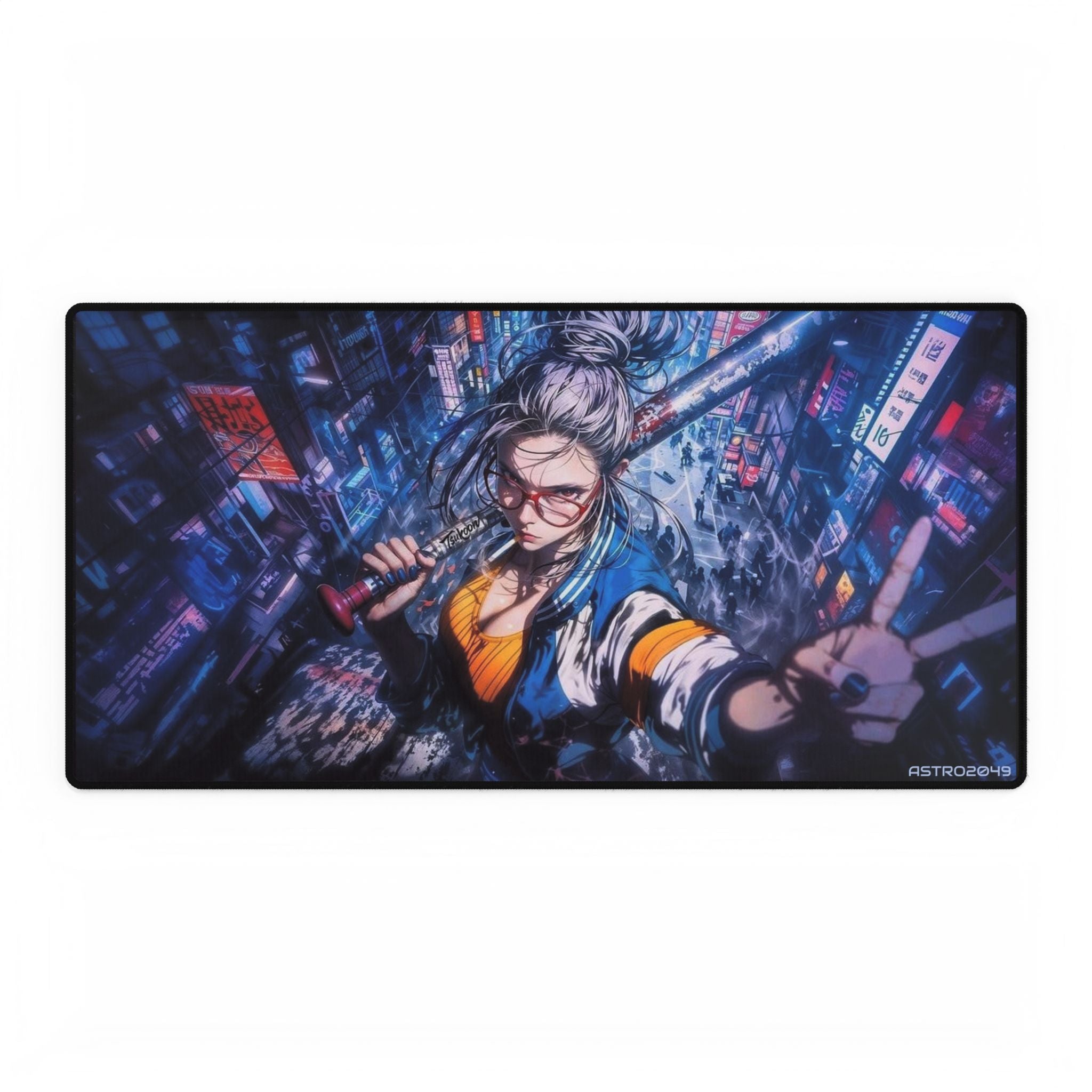 DANDADAN: Seiko Ayase - Anime-Inspired Desk Mat for Gamers and Creatives, Gaming Mouse Pad, Office Desk Decor, Geek Gift, Large Mousepad