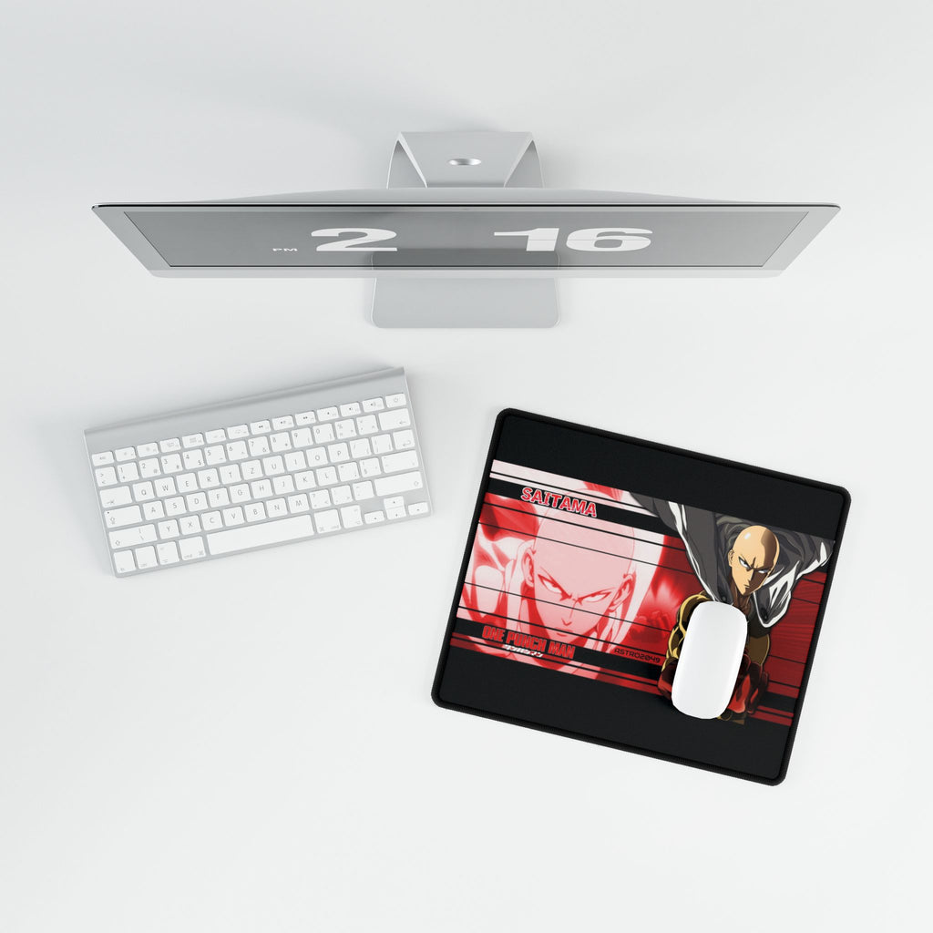 ONE-PUNCH MAN: Saitama - Anime Desk Mat - Saitama from One Punch Man | Gaming Desk Pads, Office Accessories, Gift for Fans, Home Decor