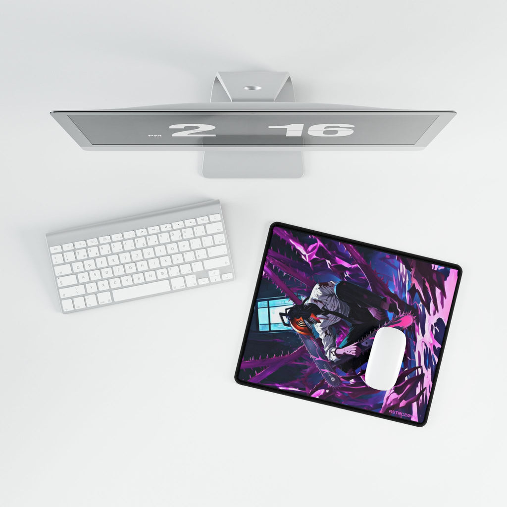 CHAINSAW MAN - Vibrant Anime Desk Mat | Custom Gaming Mouse Pad, Desk Accessory, Unique Gift for Students, Home Office Decor
