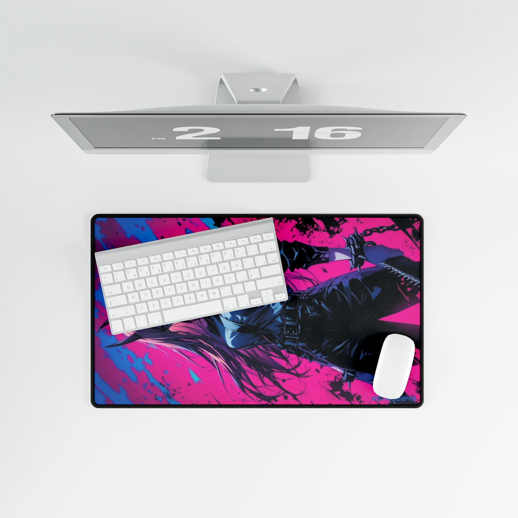 CHAINSAW MAN - Vibrant Anime Desktop Mat - Gamer Desk Accessories, Personalized Office Decor, Gaming Desk Pad, Stylish Workspace