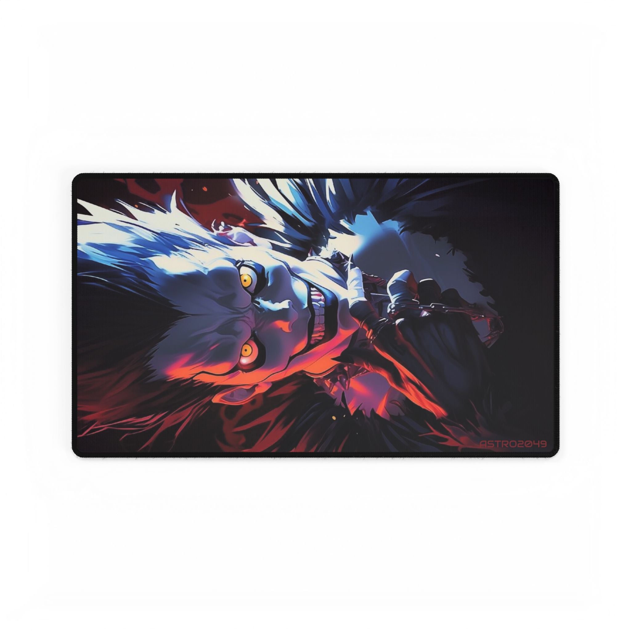 DEATH NOTE - RYUK - Vibrant Anime Desk Mat for Gamers, Colorful Mouse Pad, Desk Accessories, Gaming Setup, Unique Gift Idea
