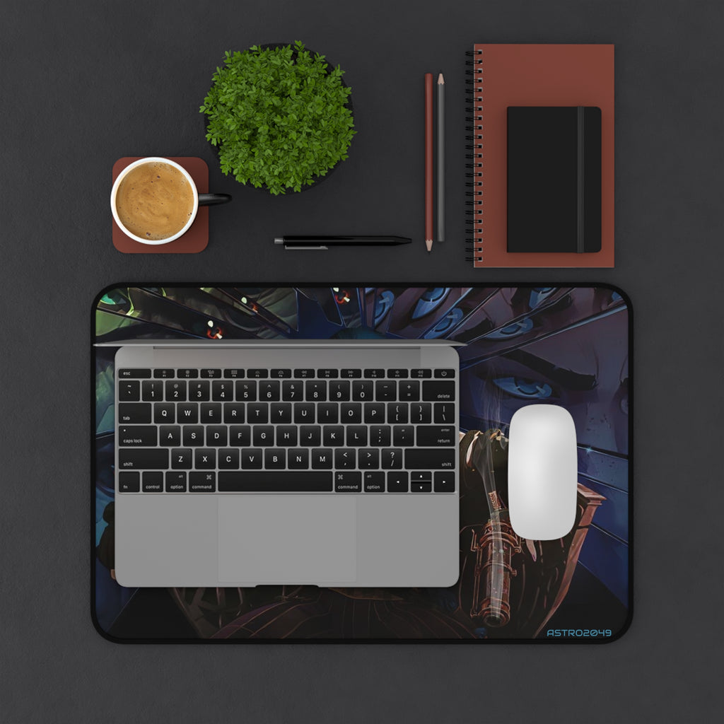 League of Legends - Arcane: JINX  - Vibrant Gaming Desk Mat | Cool Jinx Design | Perfect for Gamers, Unique Gifts, Desk Accessories