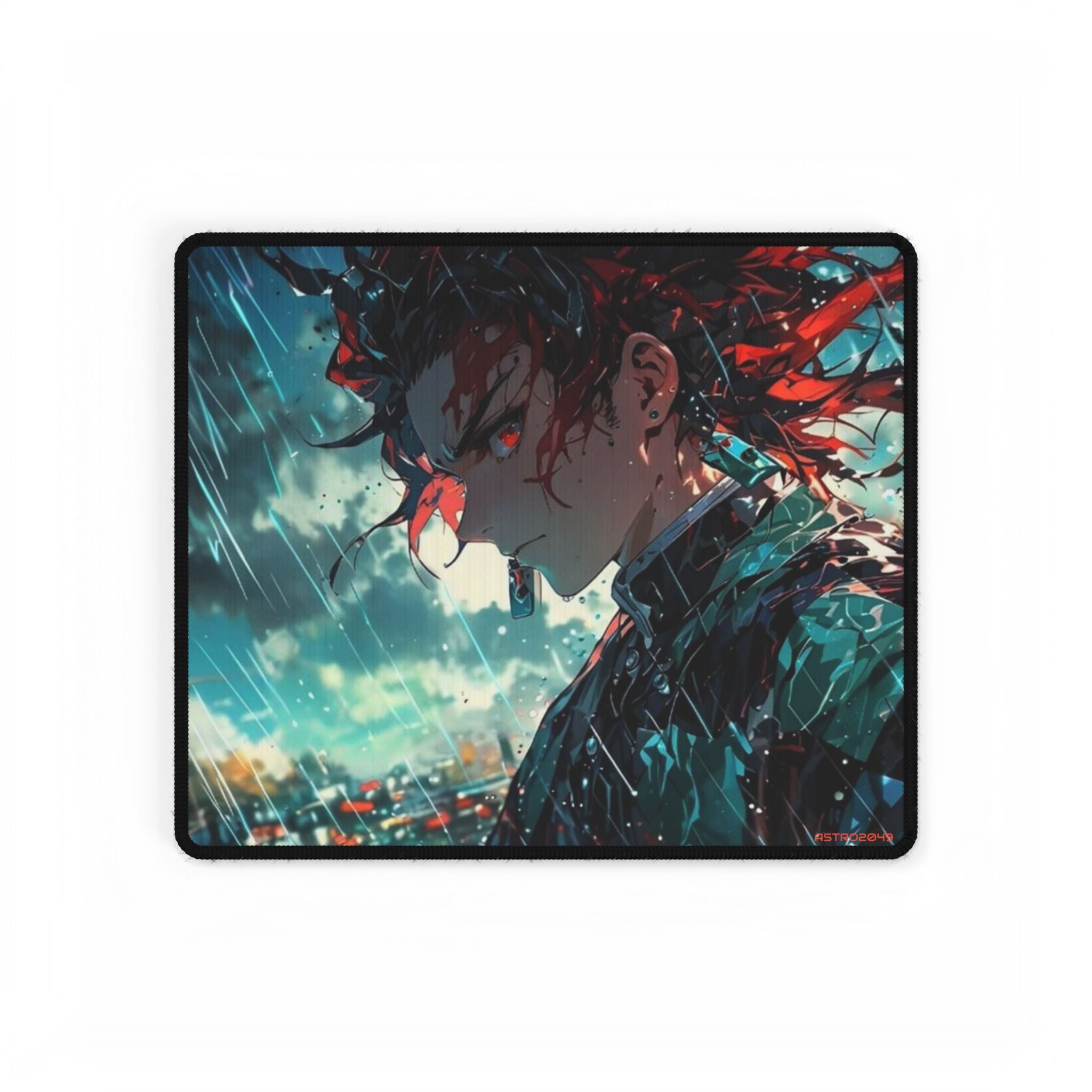 DEMON SLAYER - Kimetsu no yaiba - Anime Art Desk Mat - Perfect for Gaming, Home Office, Student Study, Gifts for Anime Fans, Decor