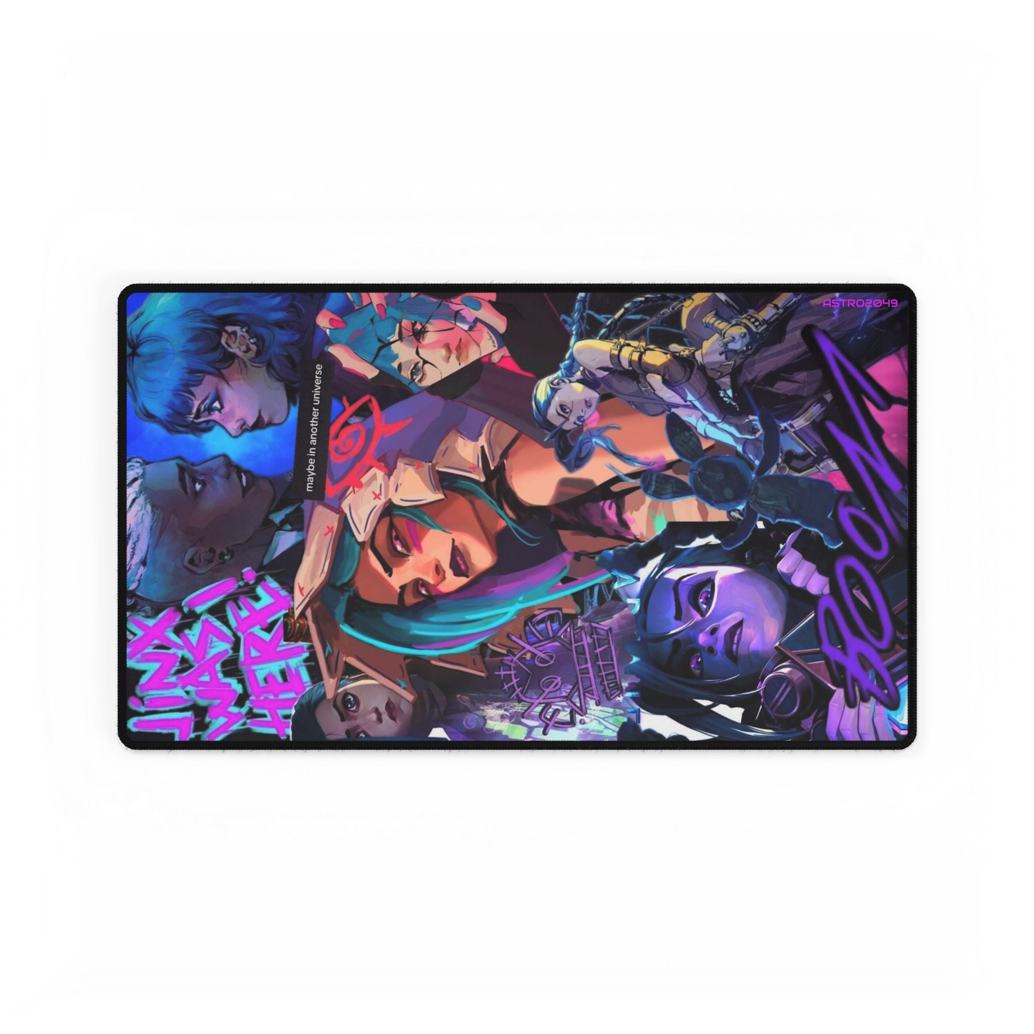 Vibrant Gaming Desk Mat, Colorful Mouse Pad for Gamers, Stylish Home Office Accessory, Unique Desk Decor, Perfect Gift for Gamer