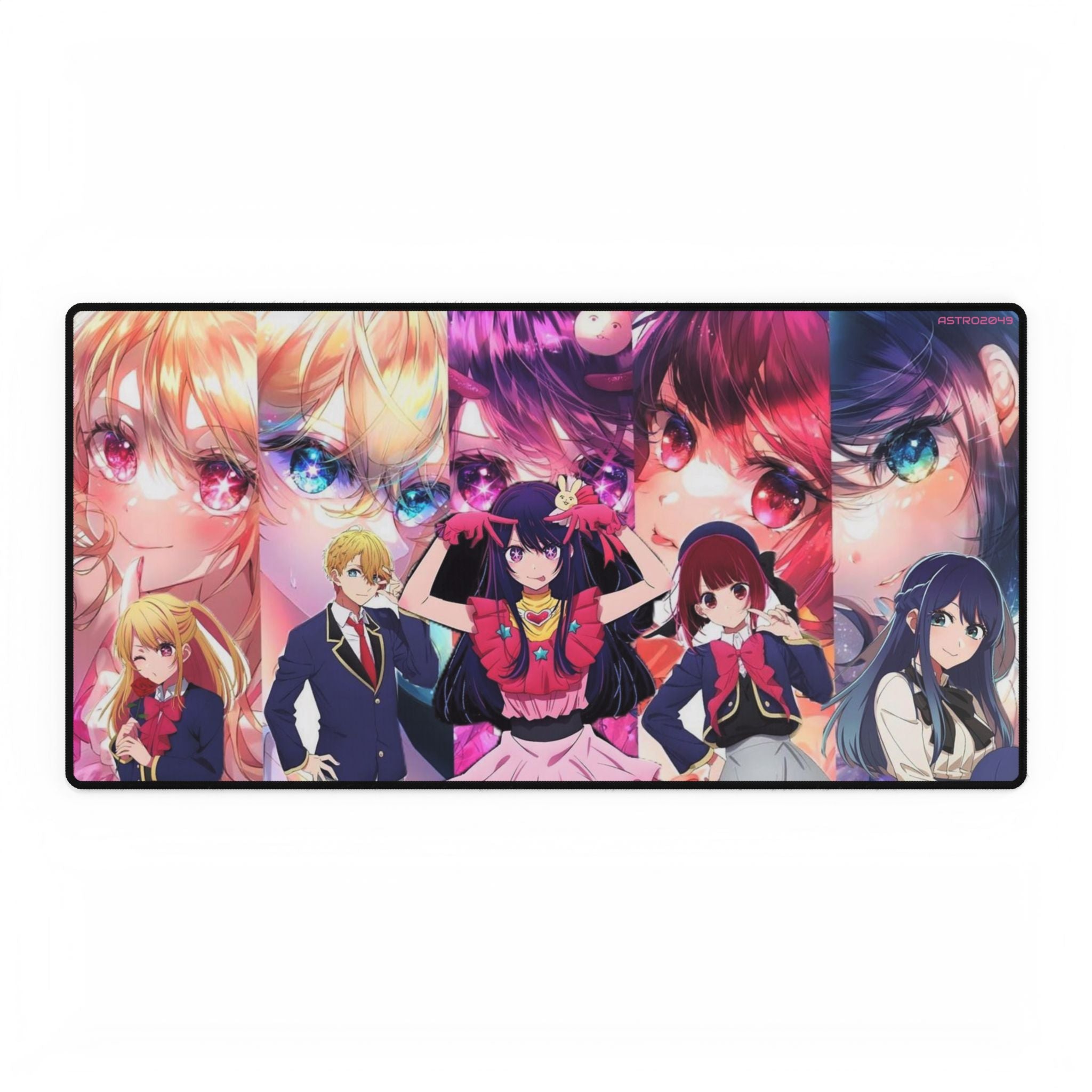 OSHI NO KOAnime-Inspired Desk Mats for Home and Office, Gaming, Study, Unique Gifts, Cosplay Decor, Desk Accessories