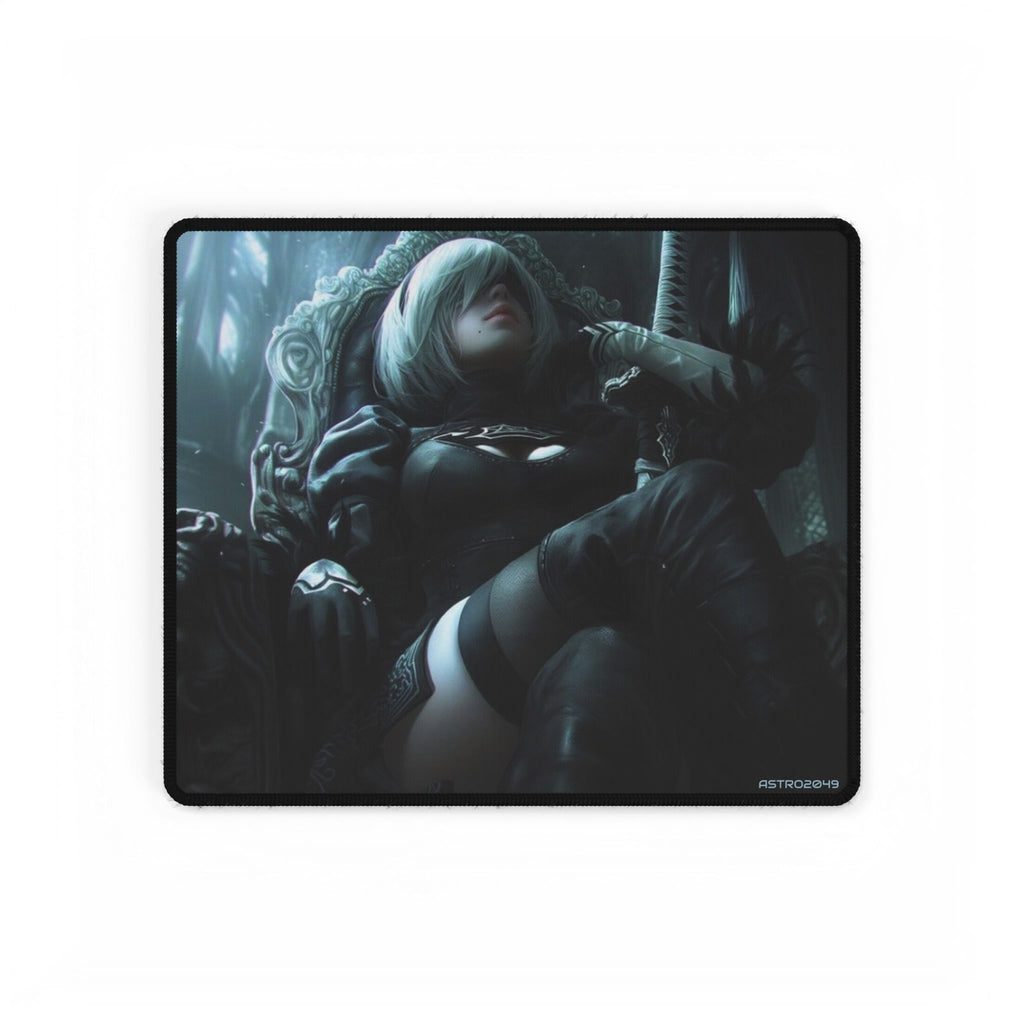 Nier: Automata - 2B - Nostalgic Gamer Desk Mats, Unique Gaming Accessories, Personalized Office Decor, Ideal for Gift Giving