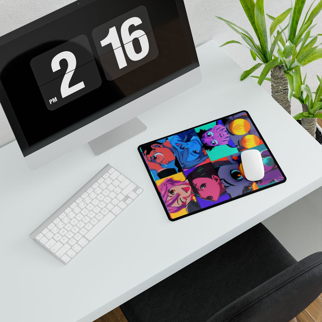 DANDADAN: Momo / Okarun - Vibrant Anime Desk Mats for Gamers, Home Office, Study, Gift, Non-Slip Mat