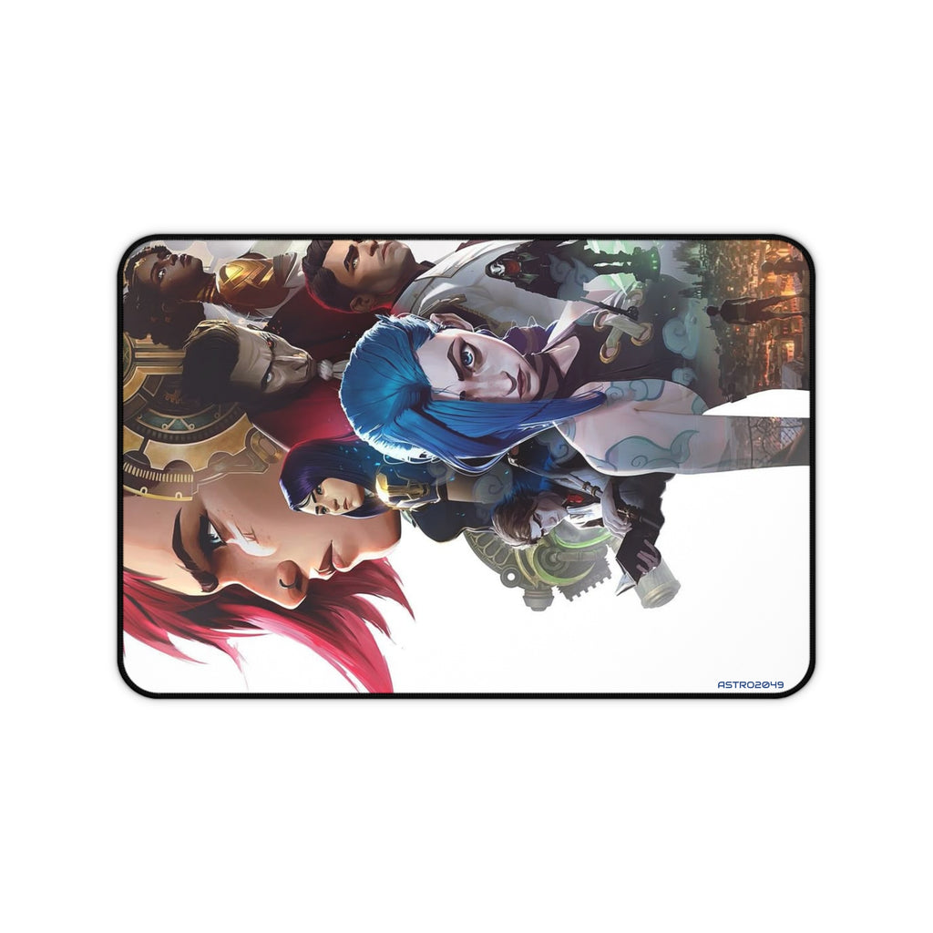 League of Legends - Arcane: JINX - Vibrant Gaming Desk Mat | Stylish Mouse Pad for Gamers | Desk Accessories | Video Game Decor, Gamer Gift