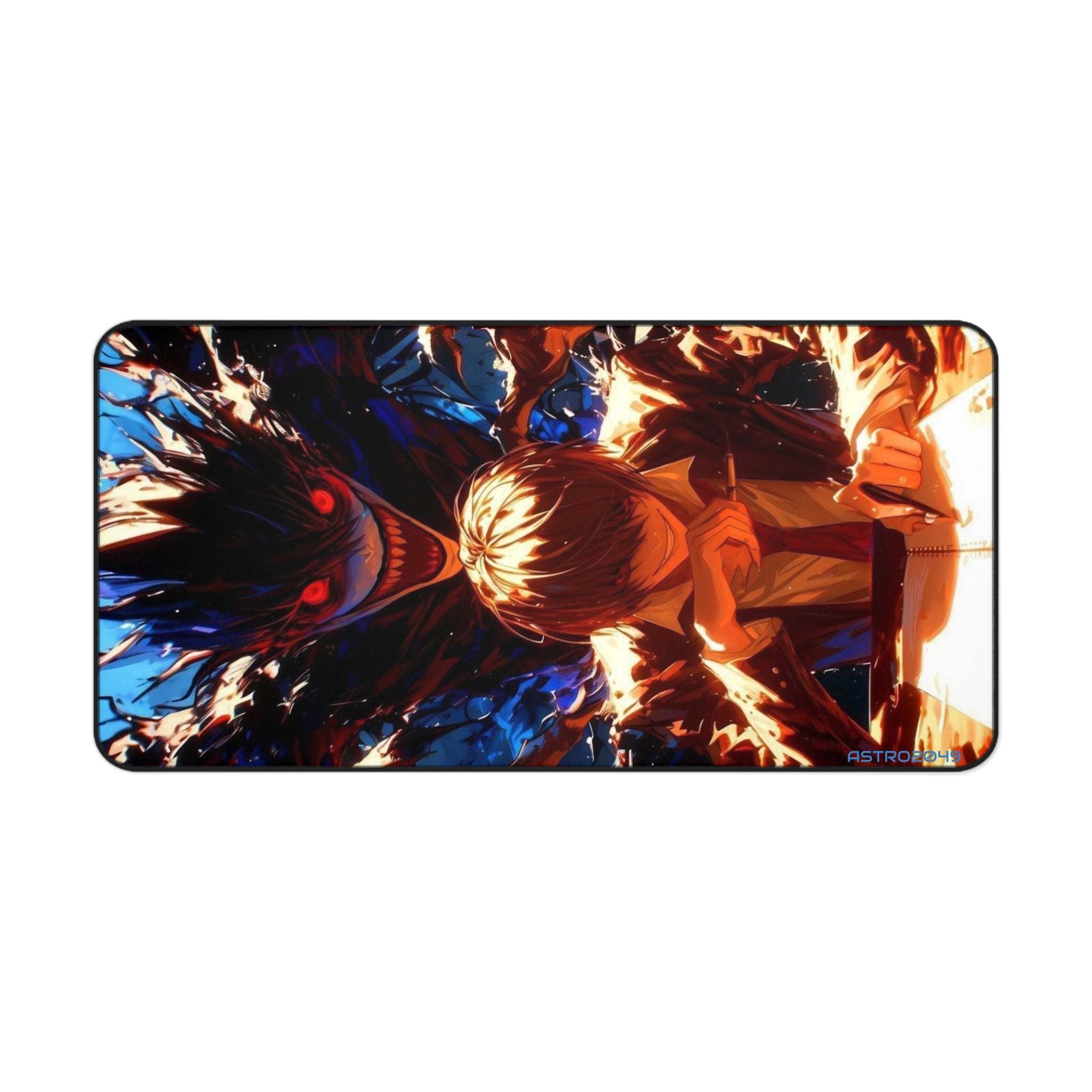 DEATH NOTE - Light / Akira - RYUK - Anime Desk Mat with Dark Aesthetic Design, Gaming Mouse Pad, Gift for Otaku, Unique Desk Accessories