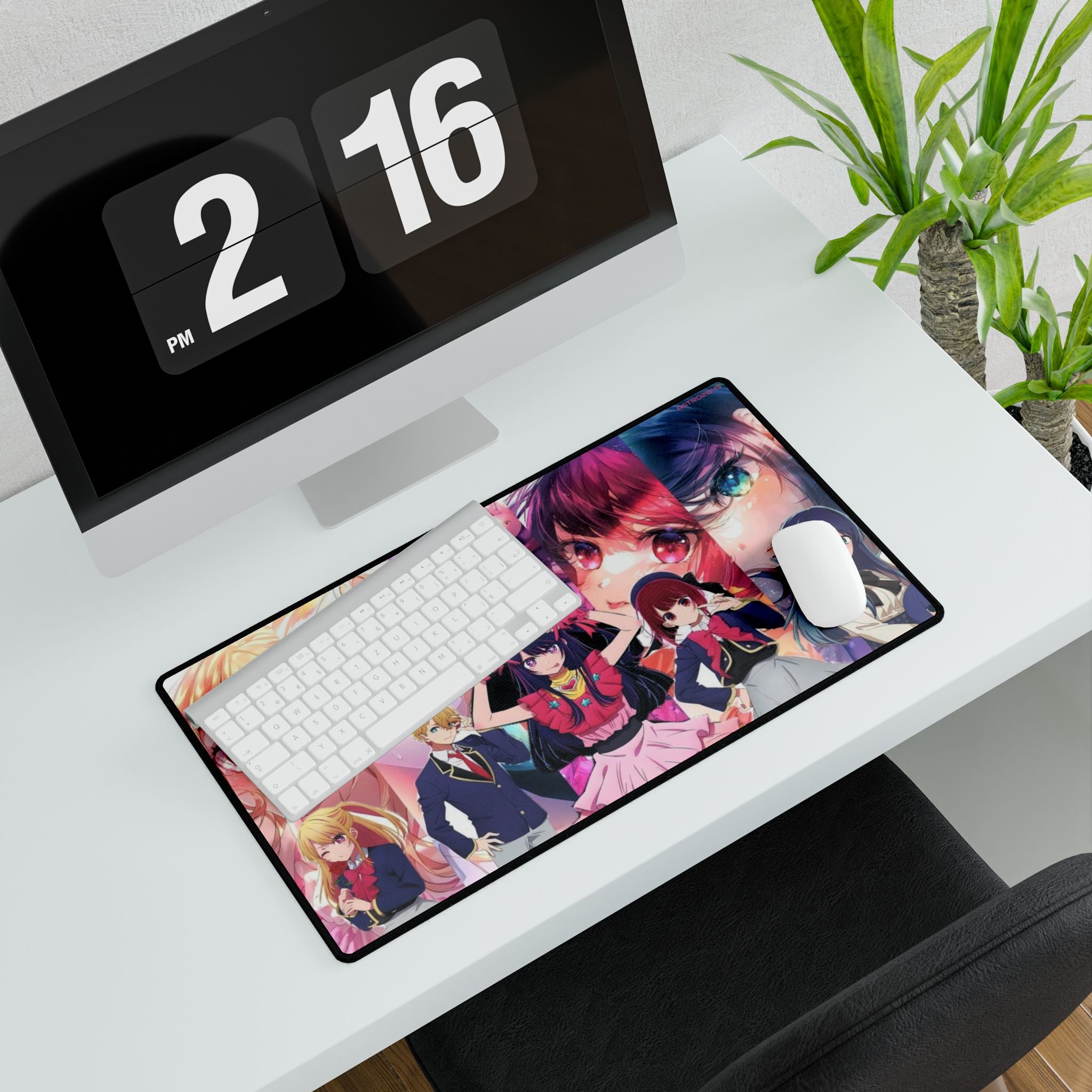 OSHI NO KOAnime-Inspired Desk Mats for Home and Office, Gaming, Study, Unique Gifts, Cosplay Decor, Desk Accessories