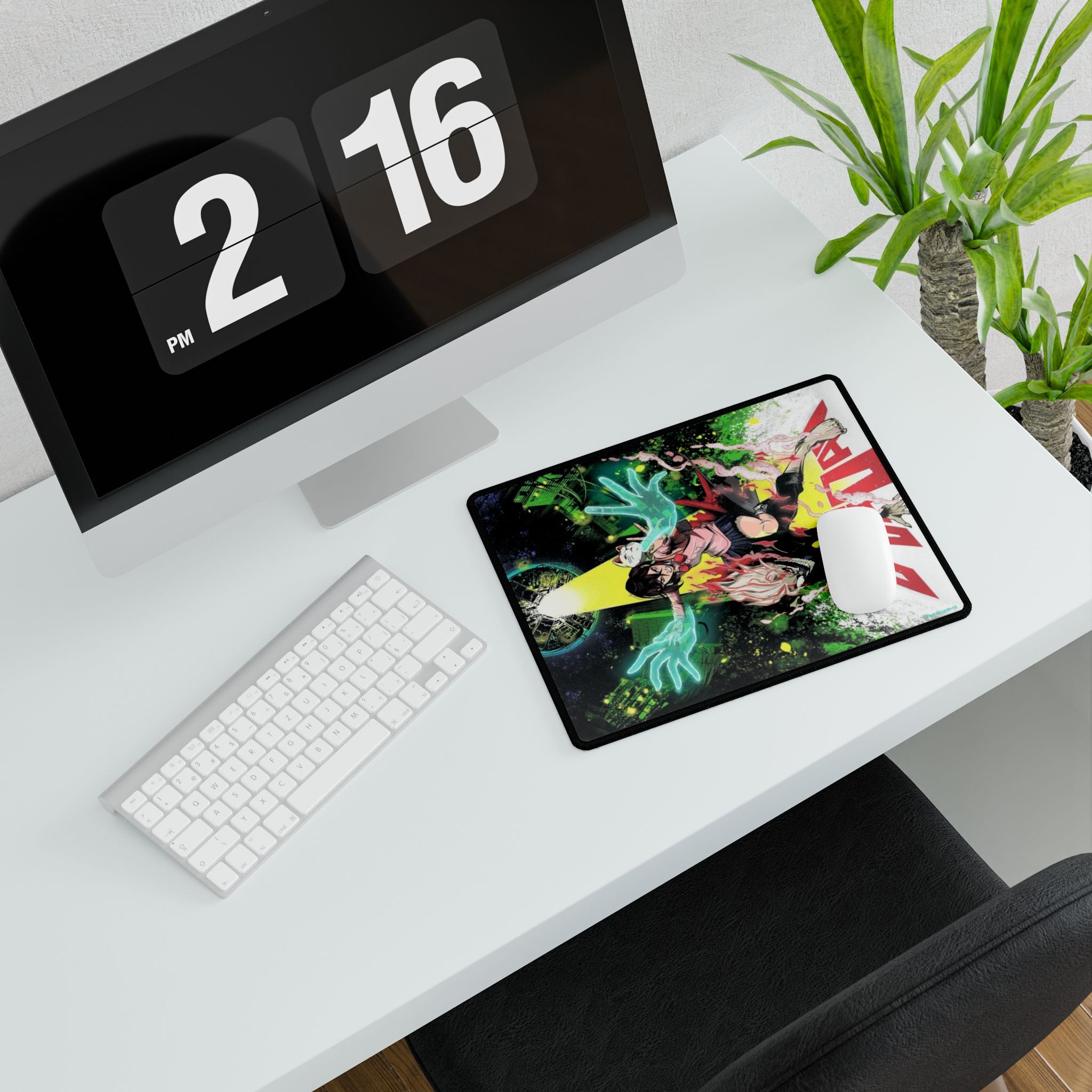 DANDADAN: Momo / Okarun - Anime-Inspired Desk Mats for Gamers | Custom Gaming Mouse Pad | Durable Desk Accessories | Ideal Gift