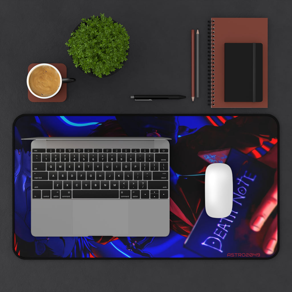 DEATH NOTE - Light / Akira - RYUK - Death Note Desk Mat, Gaming Desk Pad, Anime Decor, Office Accessory, Unique Gift for Fans